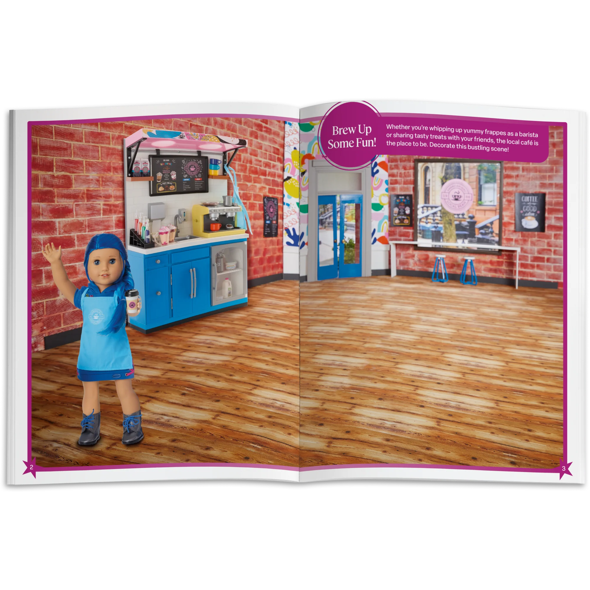 American Girl® Create Your World Sticker Book