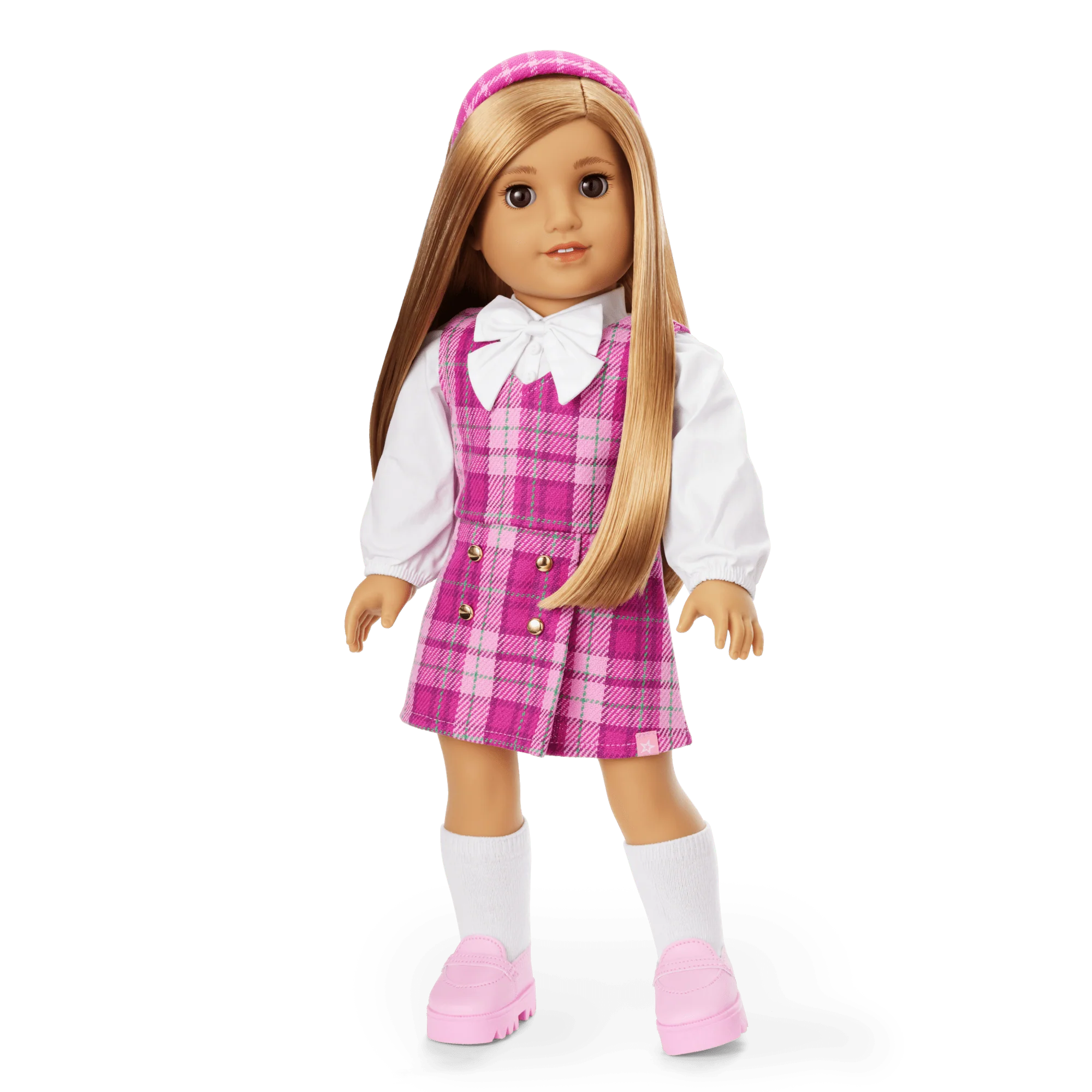 Pink & Preppy Outfit for 18-inch Dolls