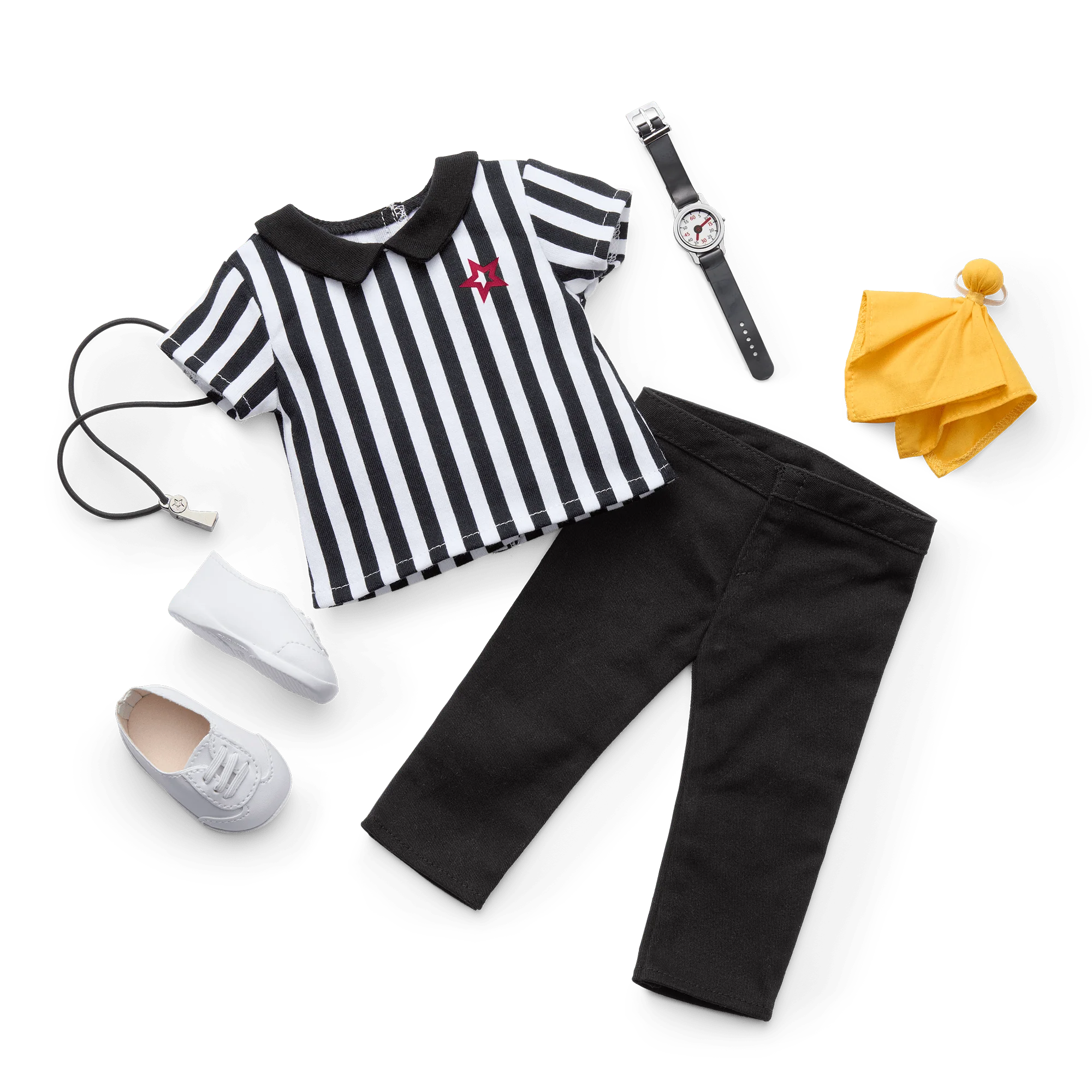 Referee Outfit for 18-inch Dolls