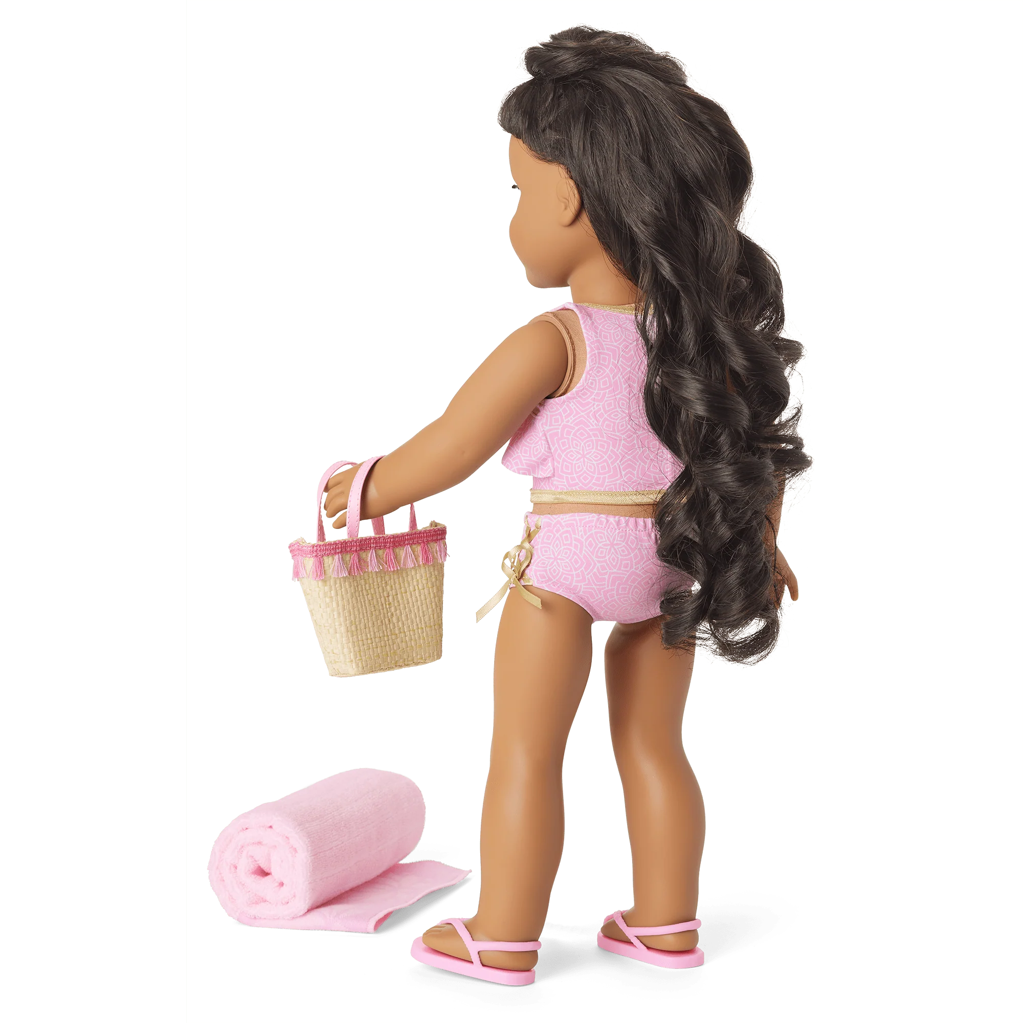 Rosy Resort Swimsuit for 18-inch Dolls 3 Rosy Resort Swimsuit for 18-inch Dolls