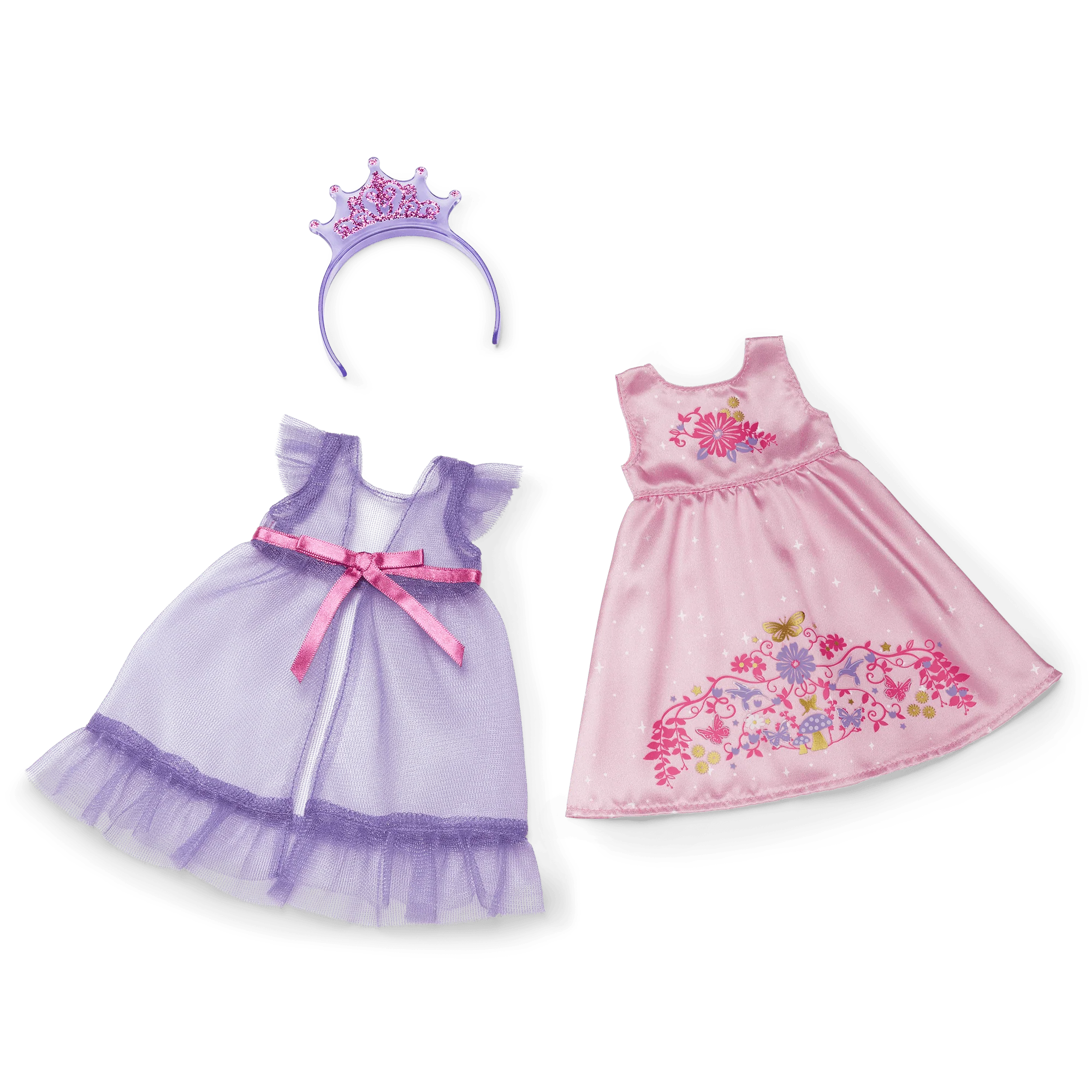Royal Ruffles Nightie and Robe for Little Girls & WellieWishers™ Dolls 16 Royal Ruffles Nightie and Robe for Little Girls & WellieWishers™ Dolls