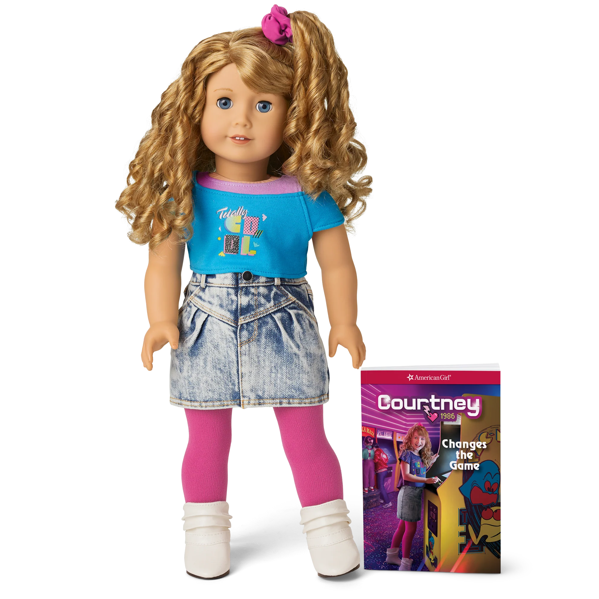 Courtney™ 18-inch Doll & Book (Historical Characters)