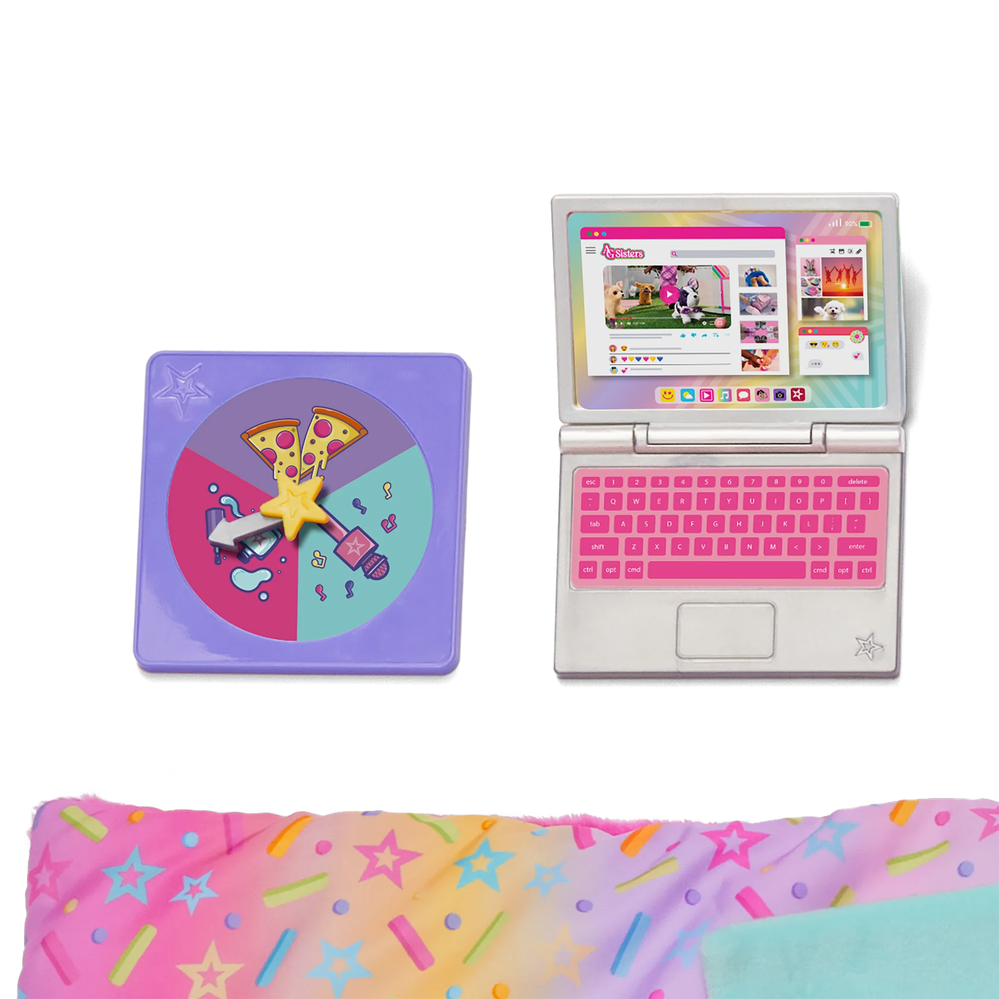 AG Sisters™ Glamping Girls Sleepover Set 8 AG Sisters™ Glamping Girls Sleepover Set