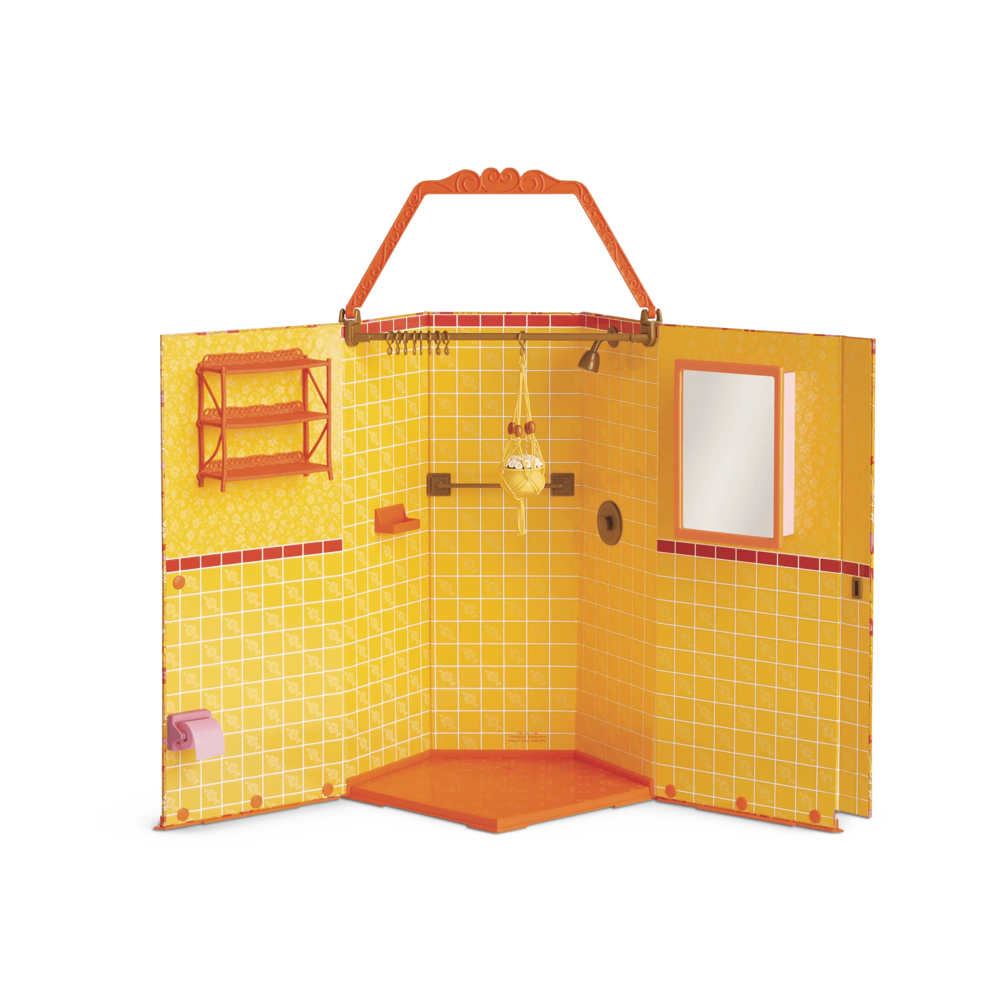 Julie's™ Groovy Bathroom for 18-inch Dolls (Historical Characters) 3 Julie's™ Groovy Bathroom for 18-inch Dolls (Historical Characters)