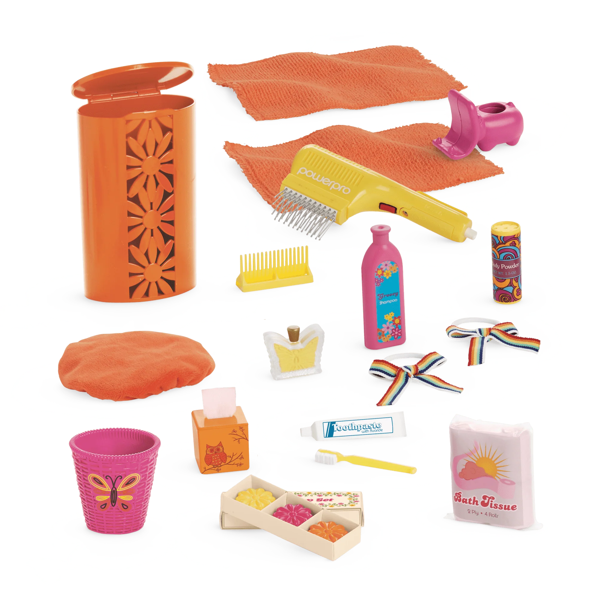 Julie's™ Groovy Bathroom for 18-inch Dolls (Historical Characters) 4 Julie's™ Groovy Bathroom for 18-inch Dolls (Historical Characters)