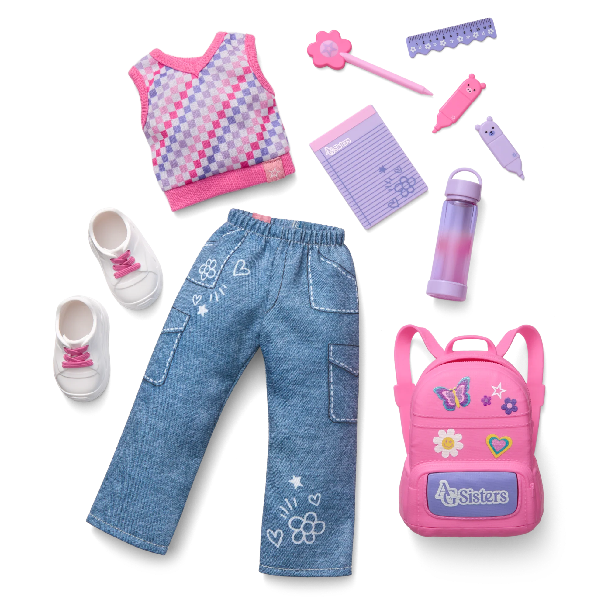 AG Sisters™ School Style Fashion Set