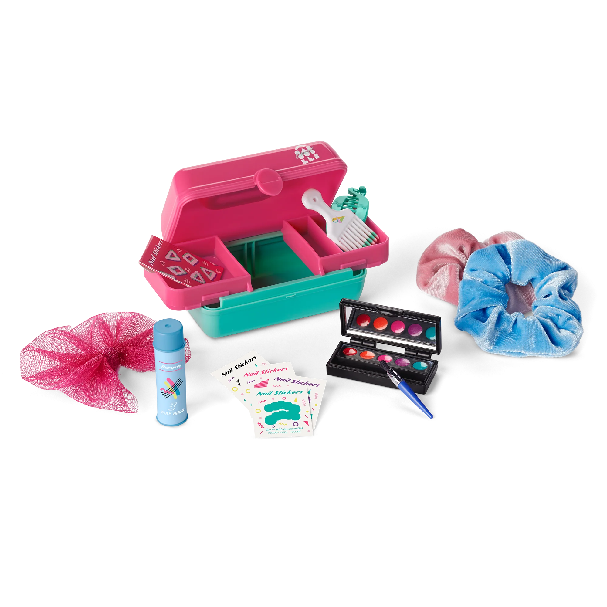 Courtney's™ Caboodles® & Hair Accessories Kit for 18-inch Dolls (Historical Characters)