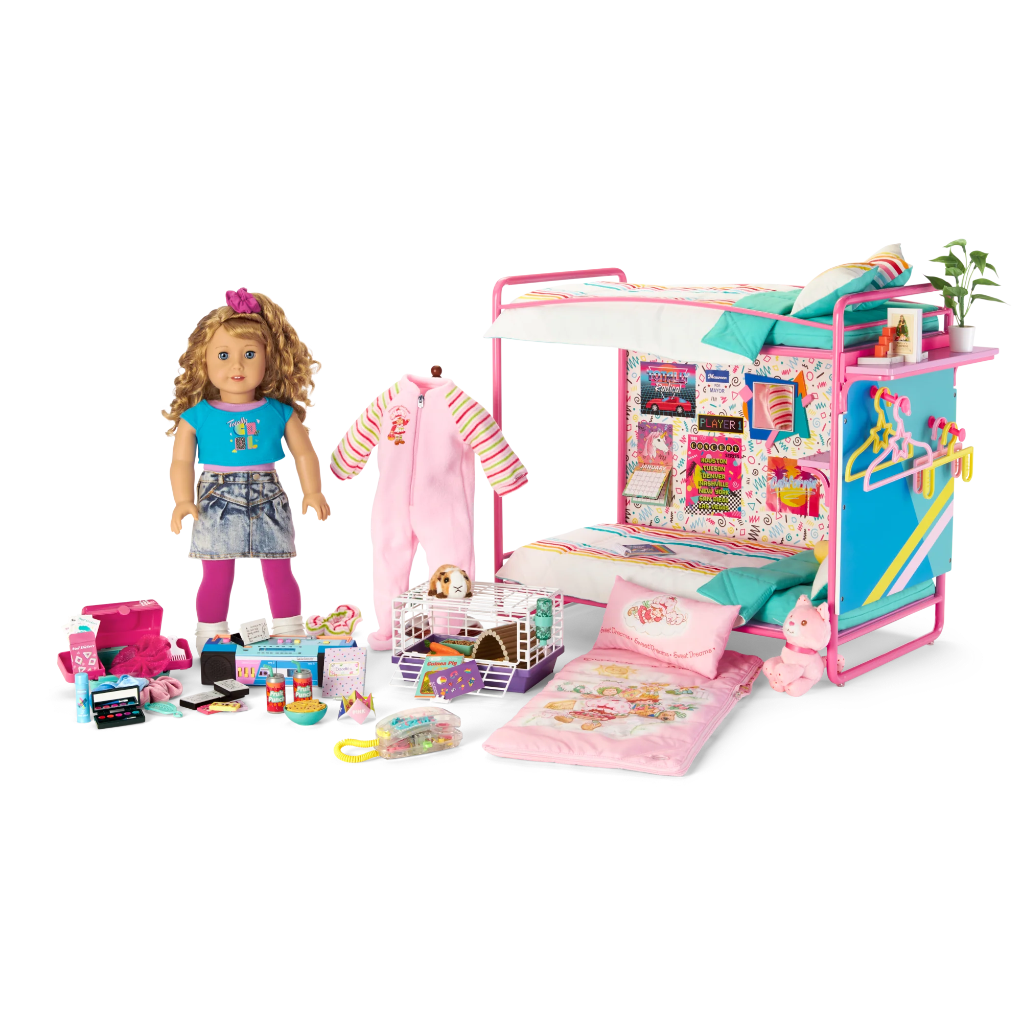 Courtney's™ Caboodles® & Hair Accessories Kit for 18-inch Dolls (Historical Characters) 6 Courtney's™ Caboodles® & Hair Accessories Kit for 18-inch Dolls (Historical Characters)