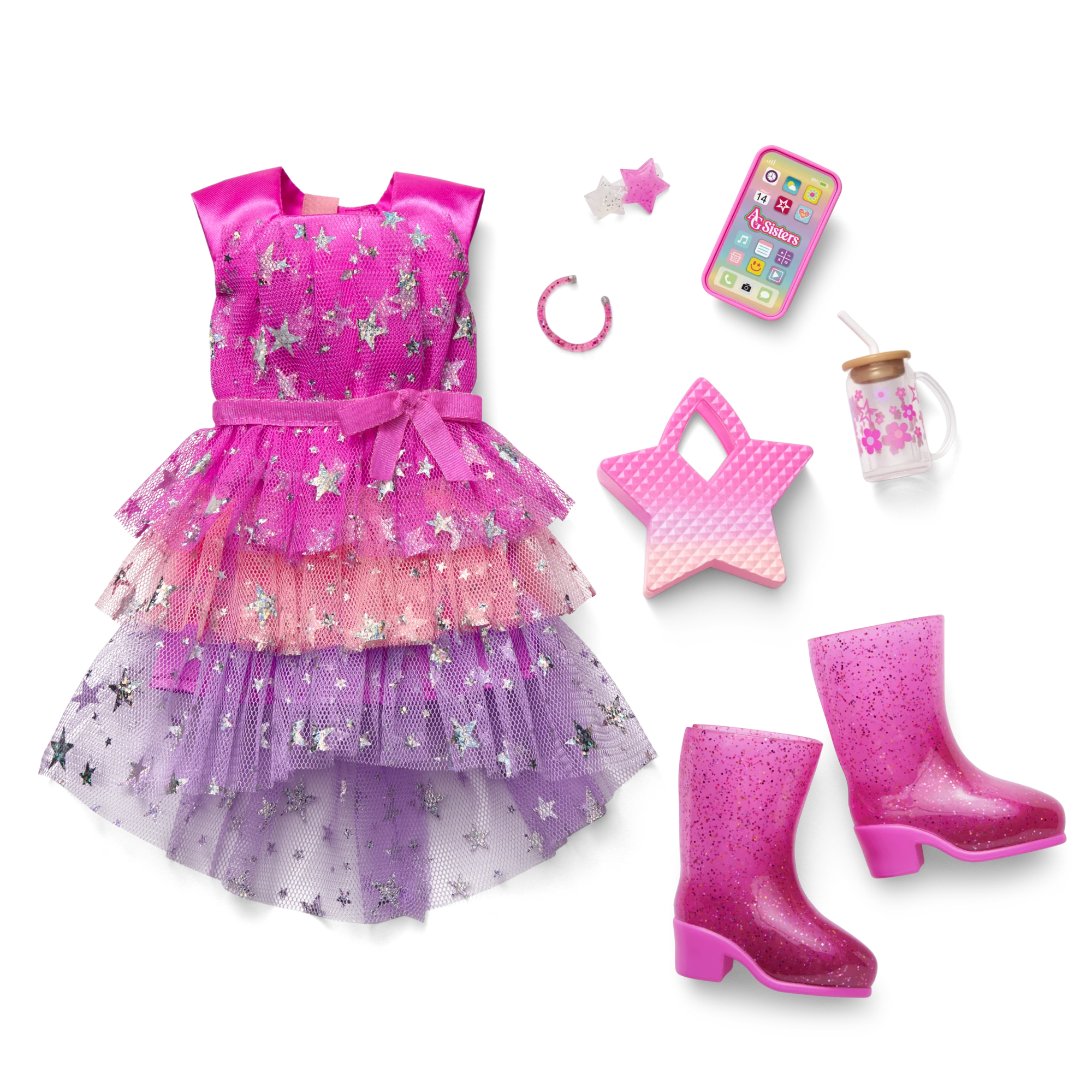 AG Sisters™ Glitz & Glam Fashion Set