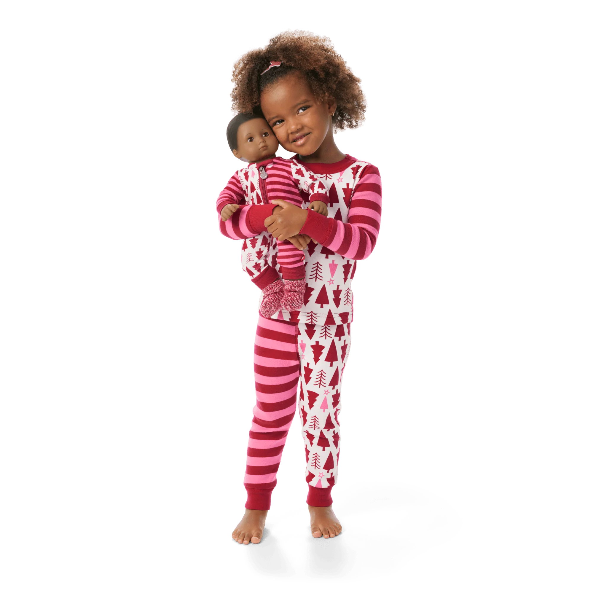 American Girl® x Hanna Andersson Holiday Treetops Pajamas for Little Girls & Bitty Baby® Dolls 37 American Girl® x Hanna Andersson Holiday Treetops Pajamas for Little Girls & Bitty Baby® Dolls