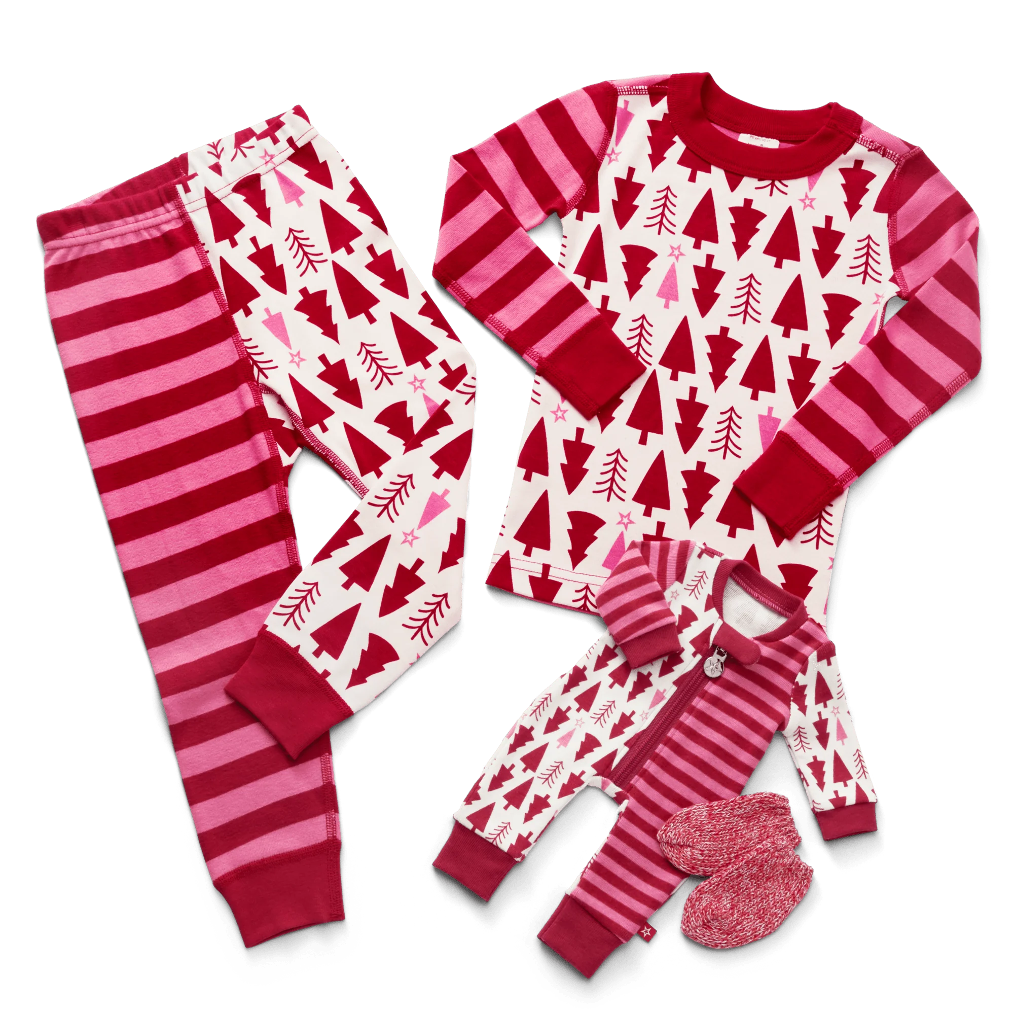 American Girl® x Hanna Andersson Holiday Treetops Pajamas for Little Girls & Bitty Baby® Dolls 38 American Girl® x Hanna Andersson Holiday Treetops Pajamas for Little Girls & Bitty Baby® Dolls