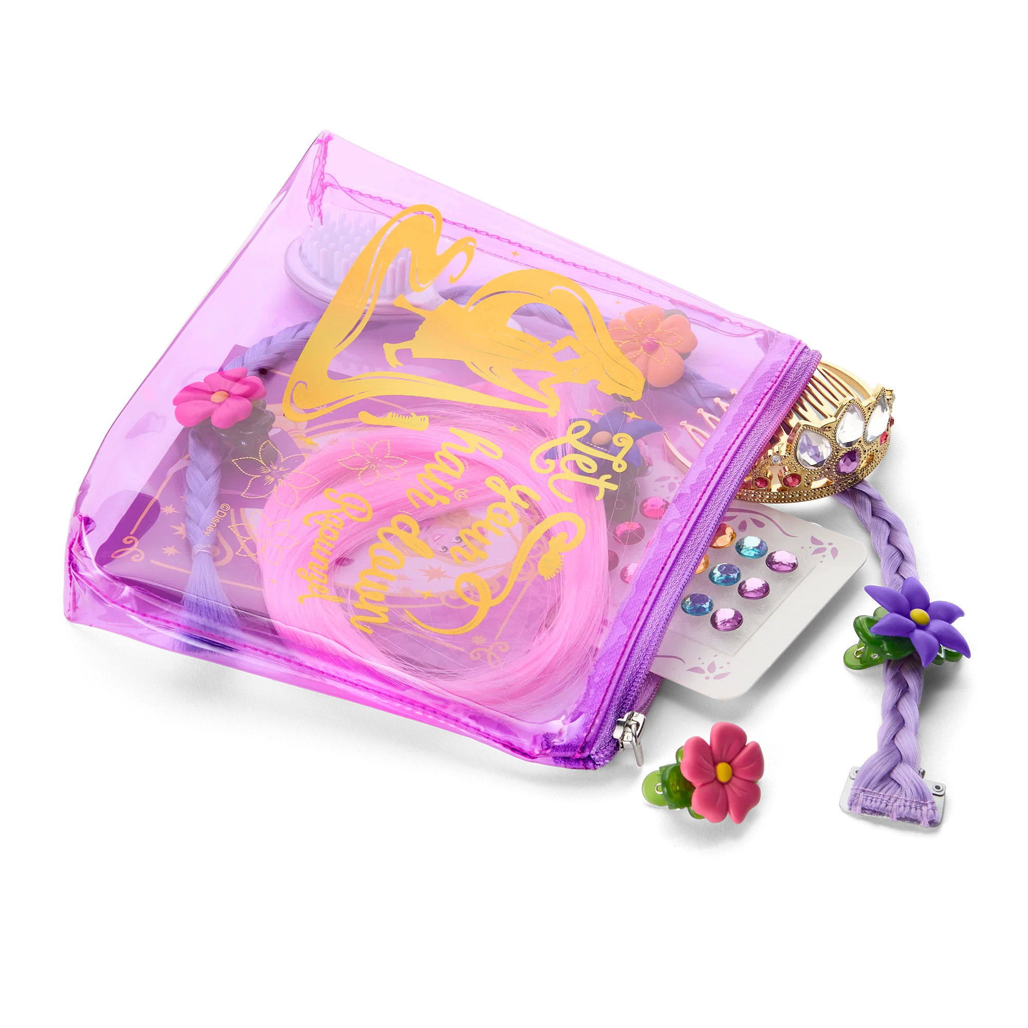 American Girl® Disney Princess Rapunzel Hair Accessories for 18-inch Dolls 8 American Girl® Disney Princess Rapunzel Hair Accessories for 18-inch Dolls