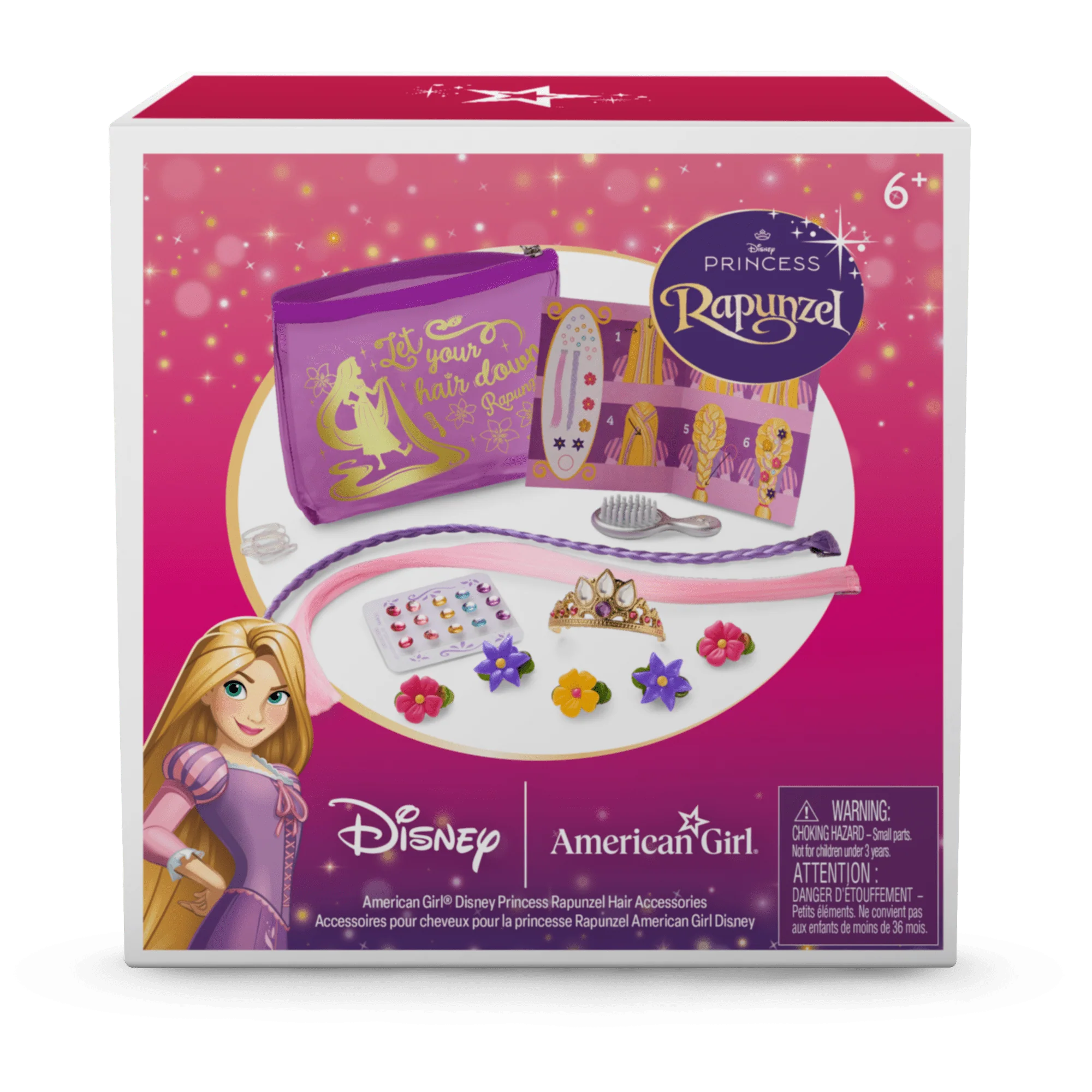 American Girl® Disney Princess Rapunzel Hair Accessories for 18-inch Dolls 9 American Girl® Disney Princess Rapunzel Hair Accessories for 18-inch Dolls
