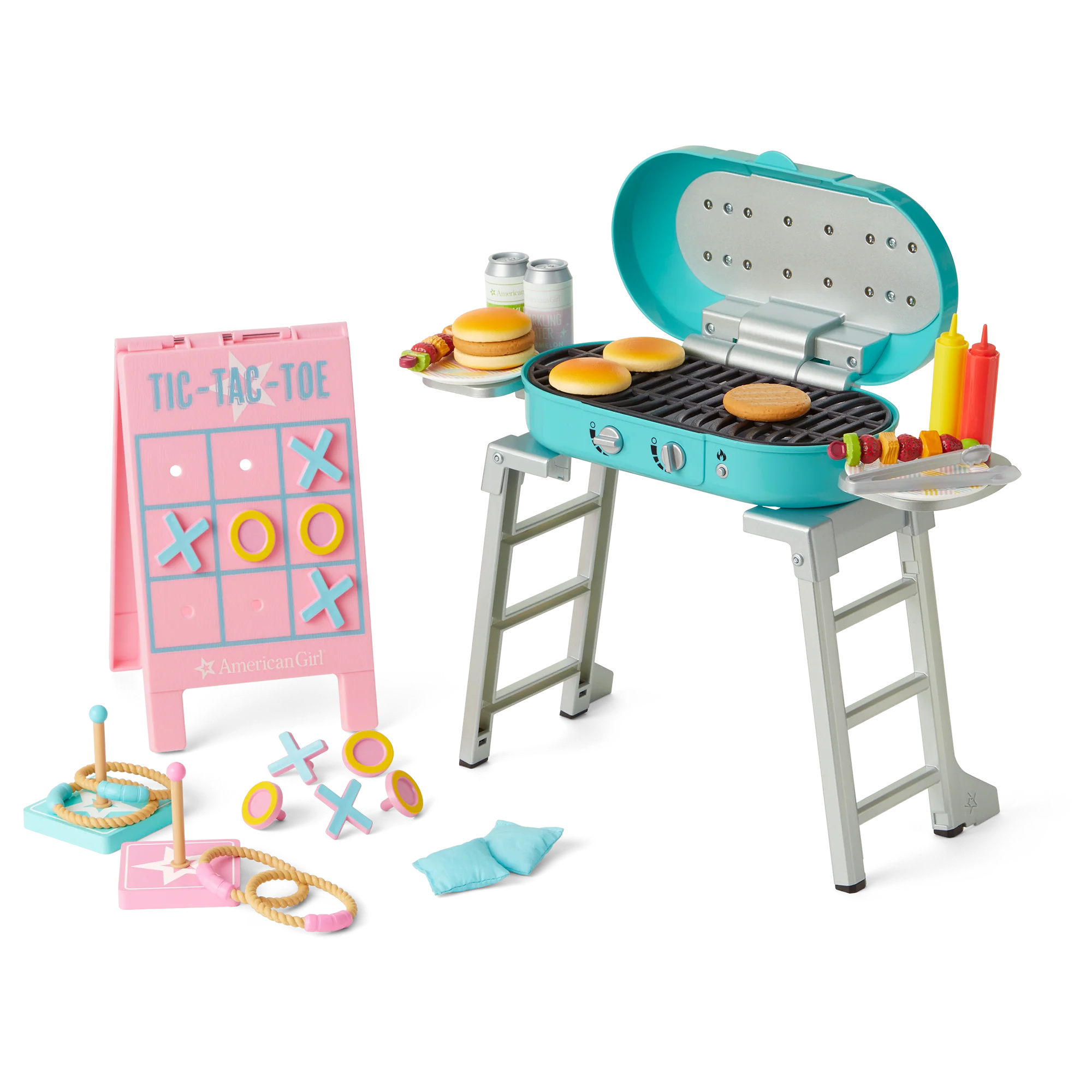 American Girl® Grill & Games Set for 18-inch Dolls