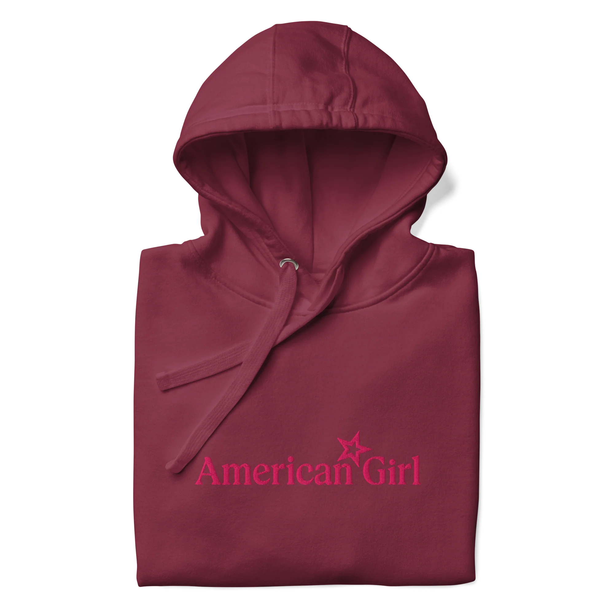 American Girl® Burgundy Hoodie for Adults 3 American Girl® Burgundy Hoodie for Adults