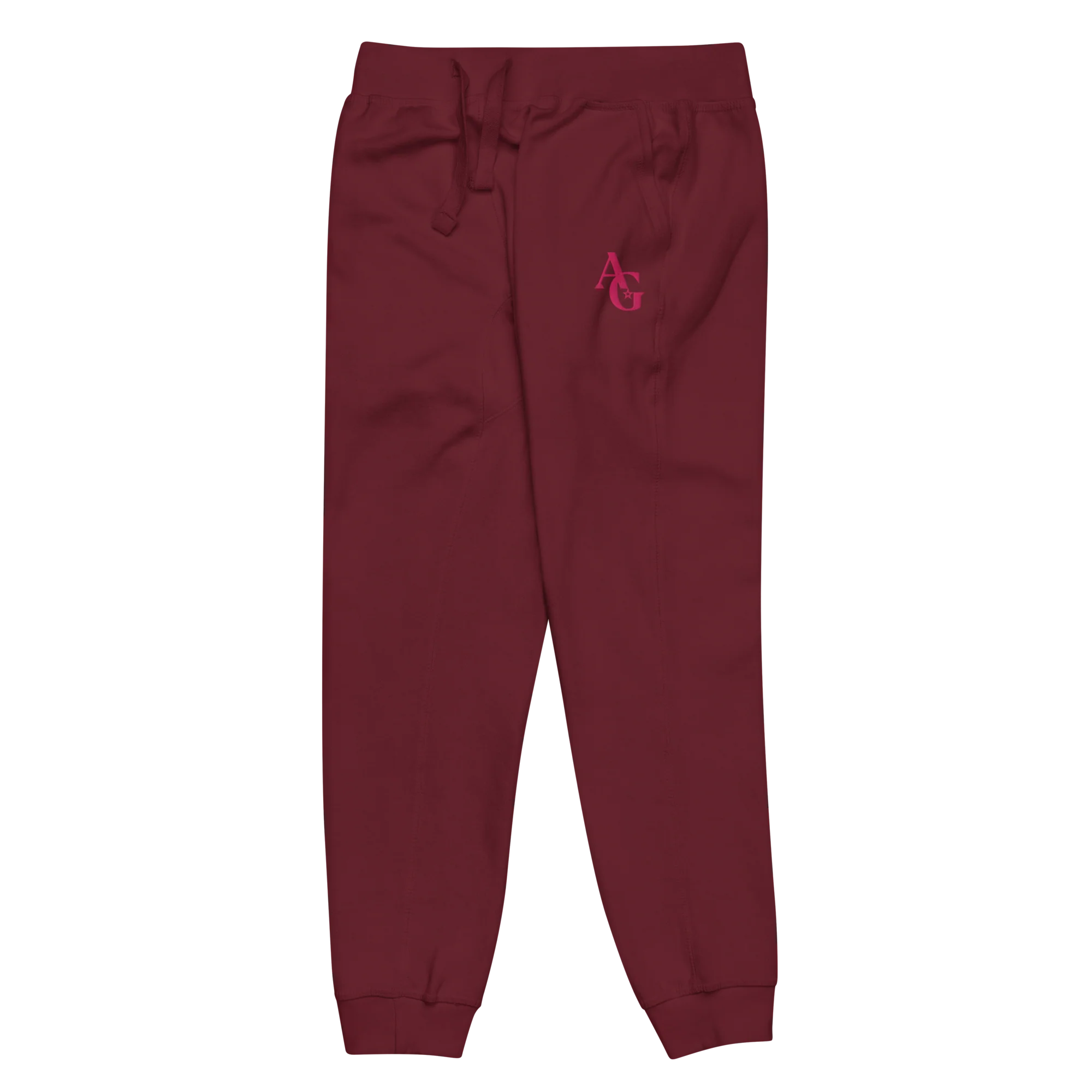 American Girl® Burgundy Fleece Sweatpants for Adults 4 American Girl® Burgundy Fleece Sweatpants for Adults