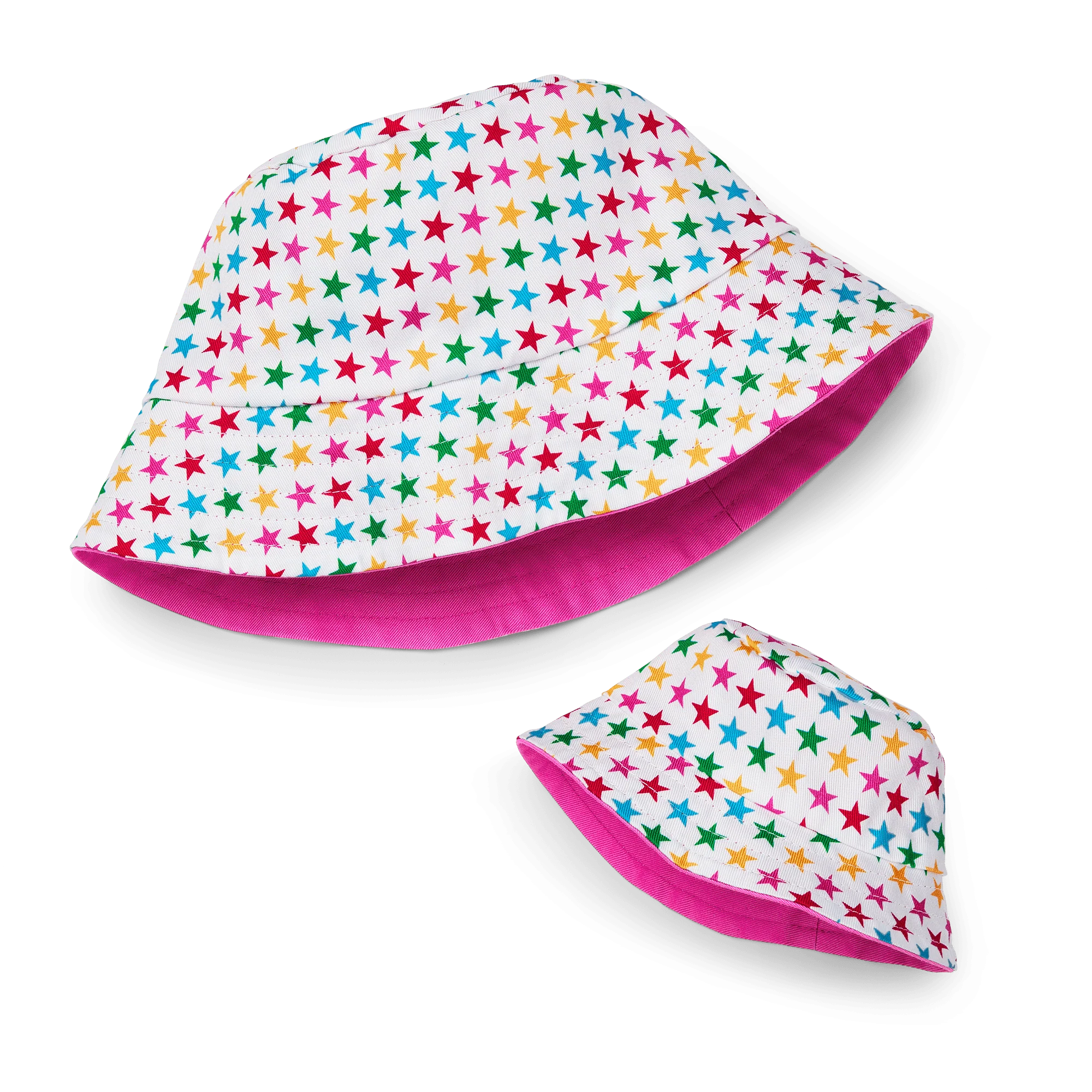 AG™ Star Bucket Hat Set for Girls & Dolls