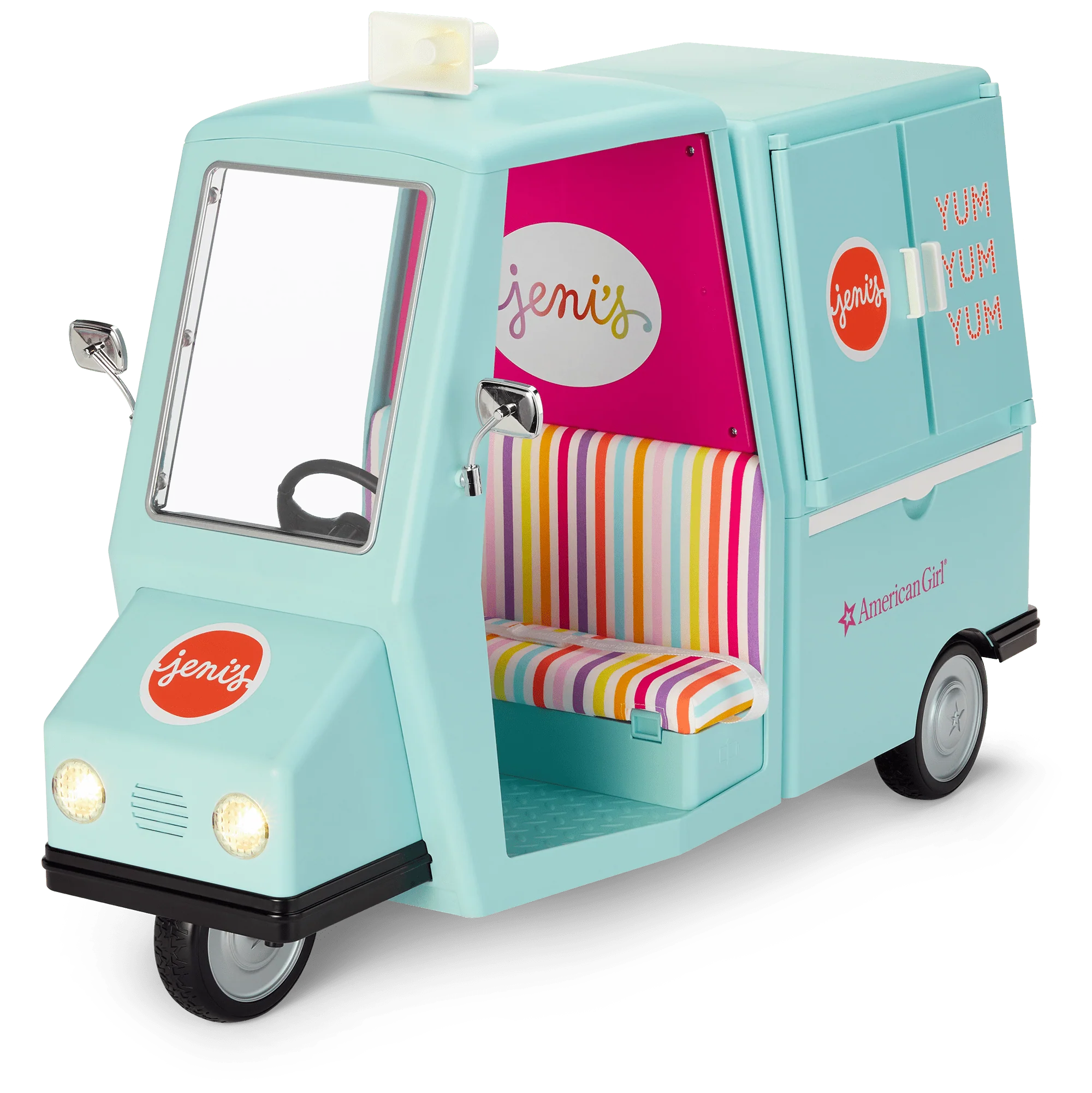 American Girl® x Jeni's Full of Flavor Ice Cream Truck for 18-inch Dolls 4 American Girl® x Jeni's Full of Flavor Ice Cream Truck for 18-inch Dolls