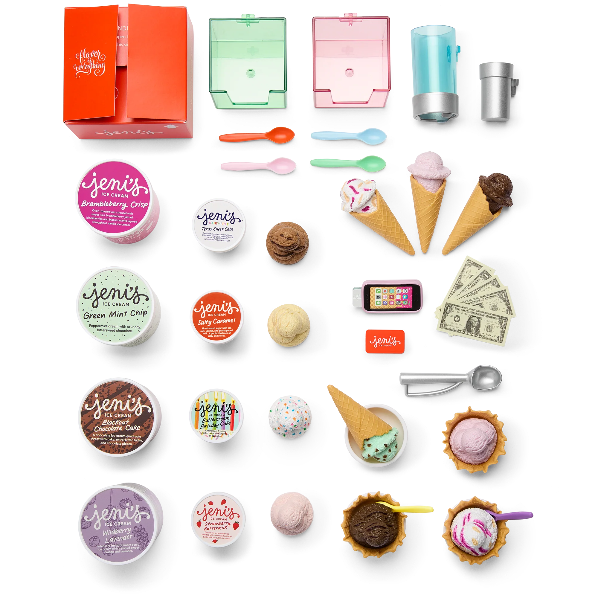 American Girl® x Jeni's Full of Flavor Ice Cream Truck for 18-inch Dolls 5 American Girl® x Jeni's Full of Flavor Ice Cream Truck for 18-inch Dolls