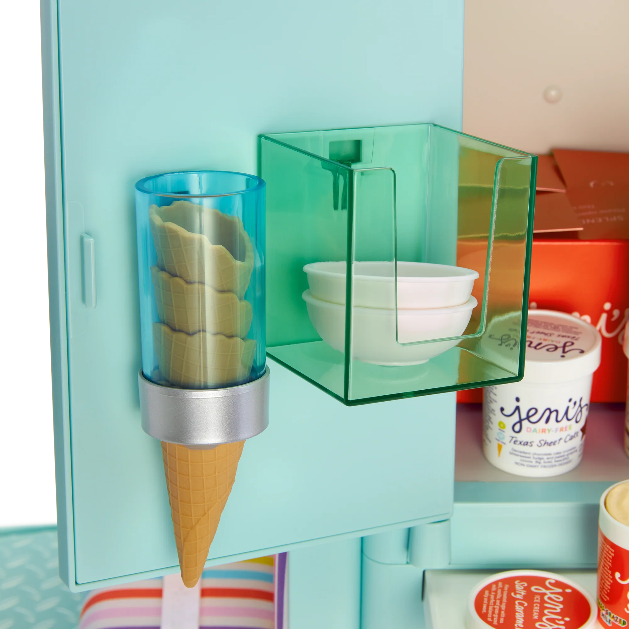 American Girl® x Jeni's Full of Flavor Ice Cream Truck for 18-inch Dolls 9 American Girl® x Jeni's Full of Flavor Ice Cream Truck for 18-inch Dolls