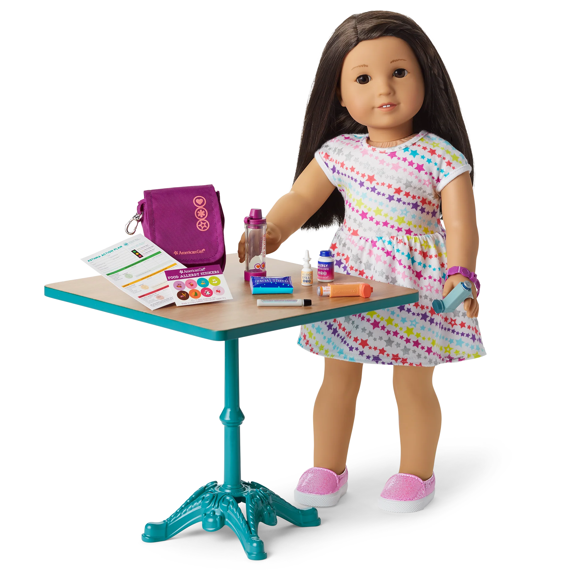 Asthma & Allergy Set for Dolls