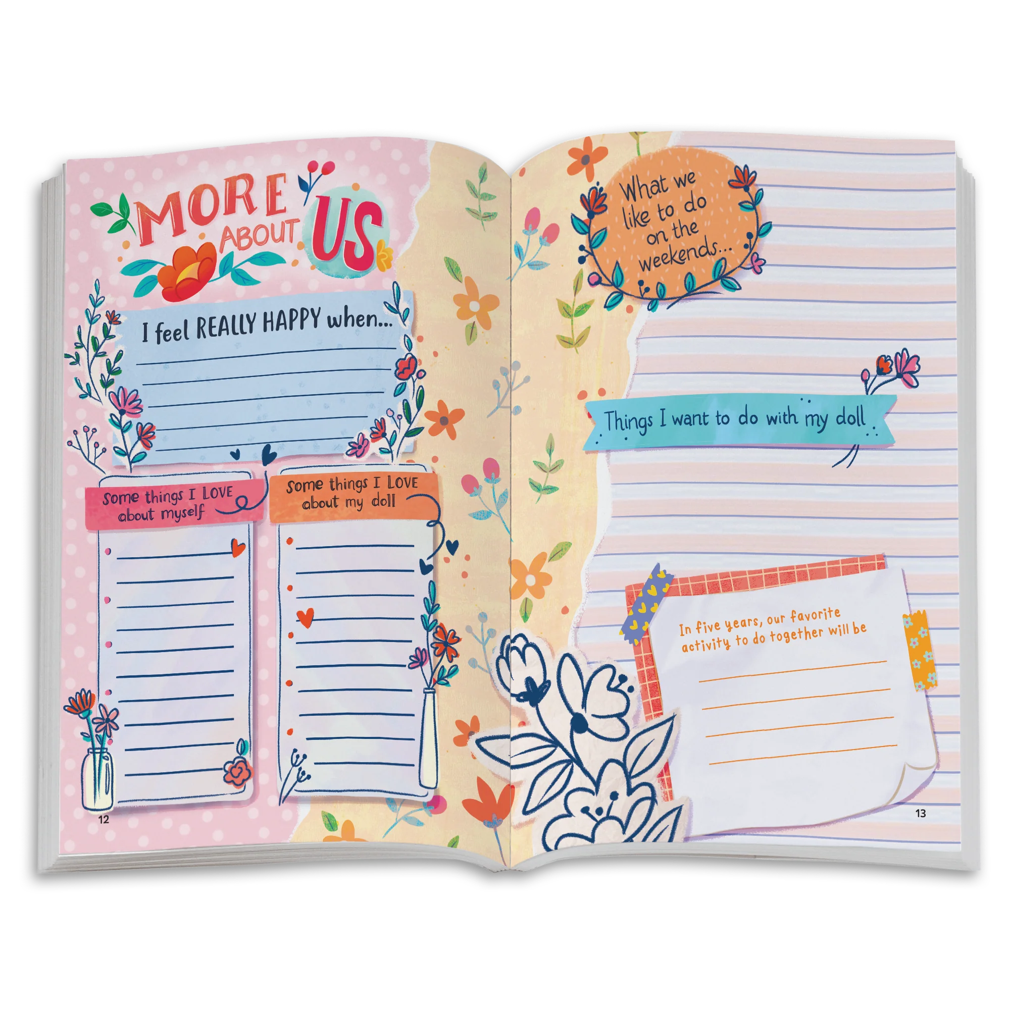 Truly Me™ 18-inch Doll #121 with curly dark-brown hair