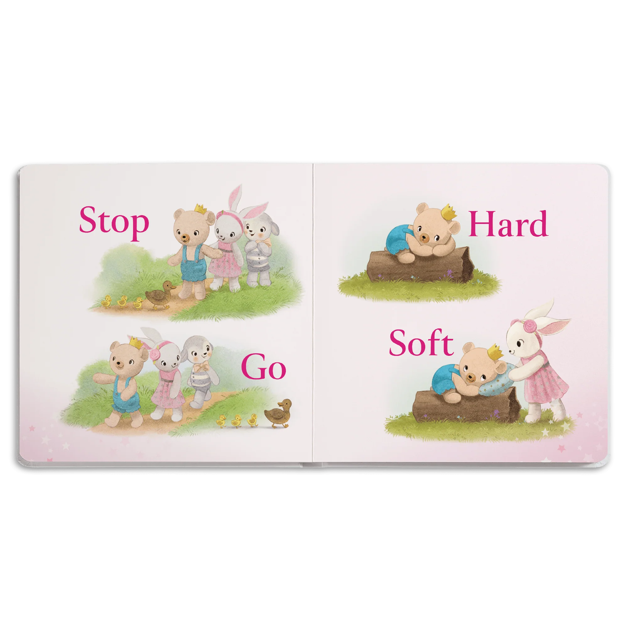 Bitty’s™ Bear Friend & Opposites All Around Board Book