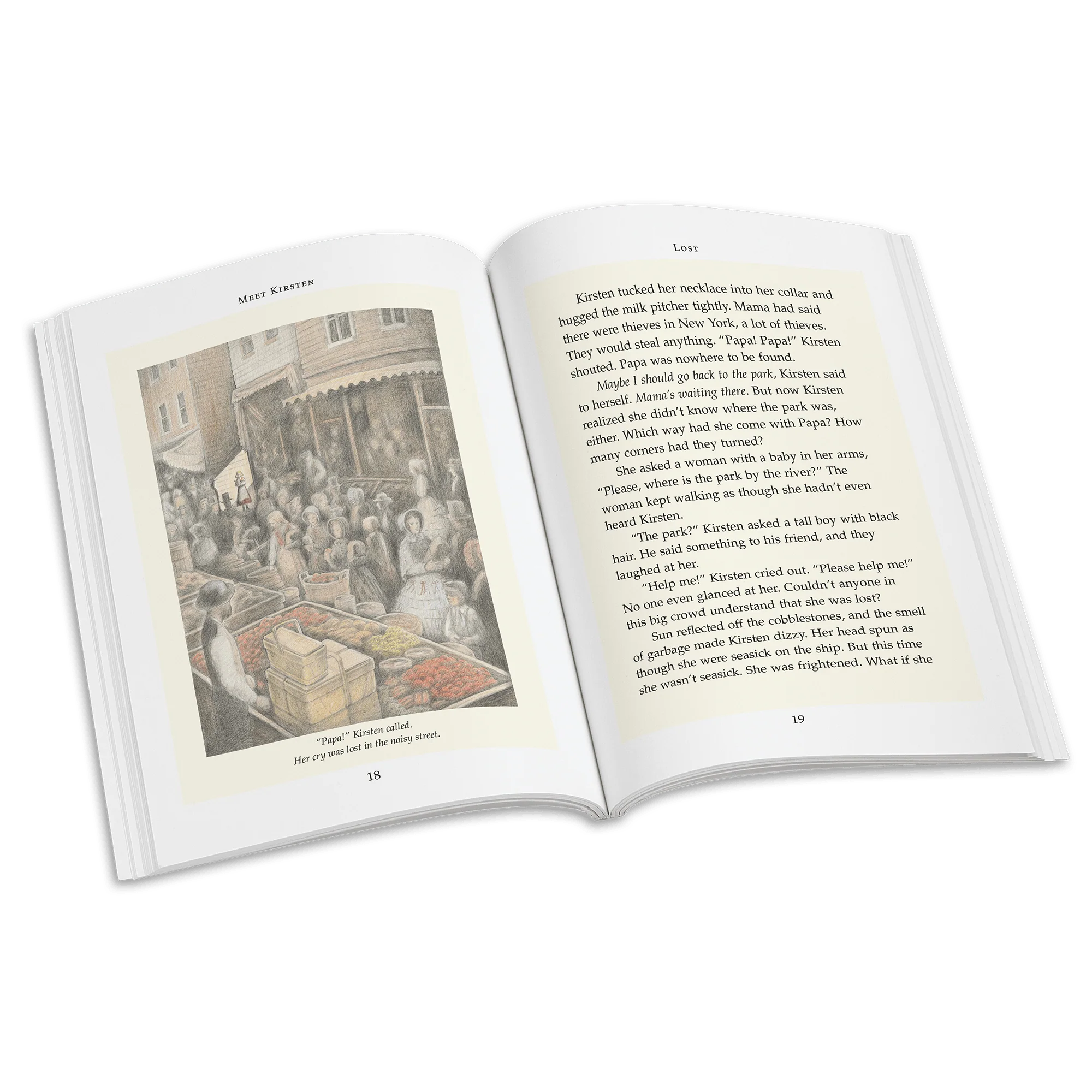 Kirsten Larson™ 18-inch Doll, Book & Accessories (Historical Characters)