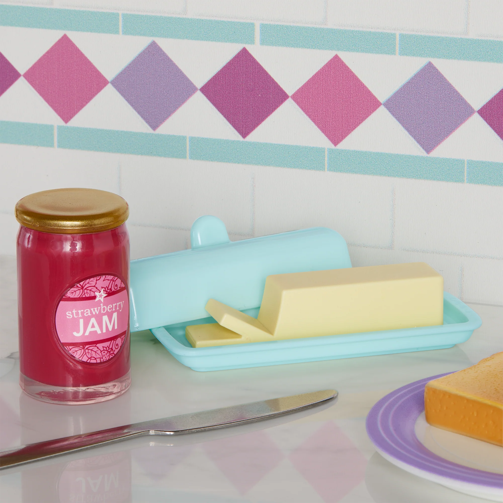 Breakfast for Two Set for 18-inch Dolls 3 Breakfast for Two Set for 18-inch Dolls