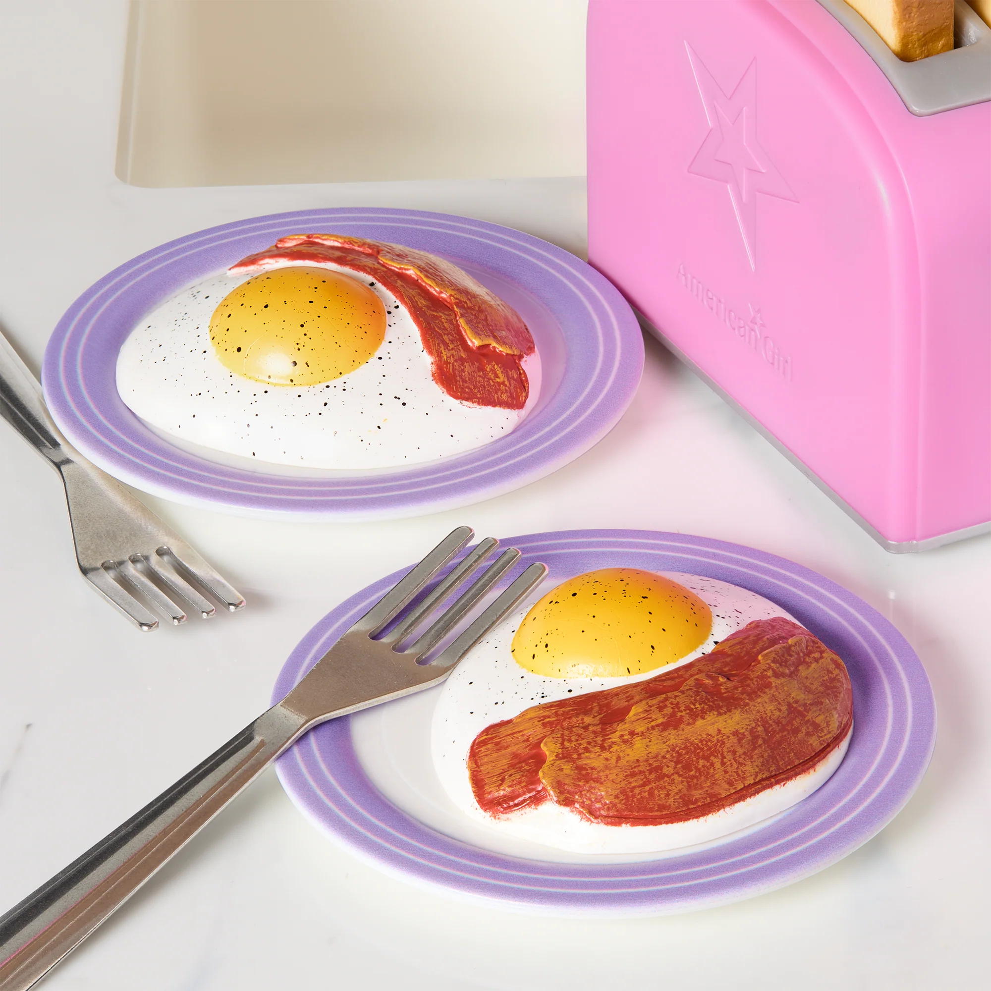 Breakfast for Two Set for 18-inch Dolls 4 Breakfast for Two Set for 18-inch Dolls
