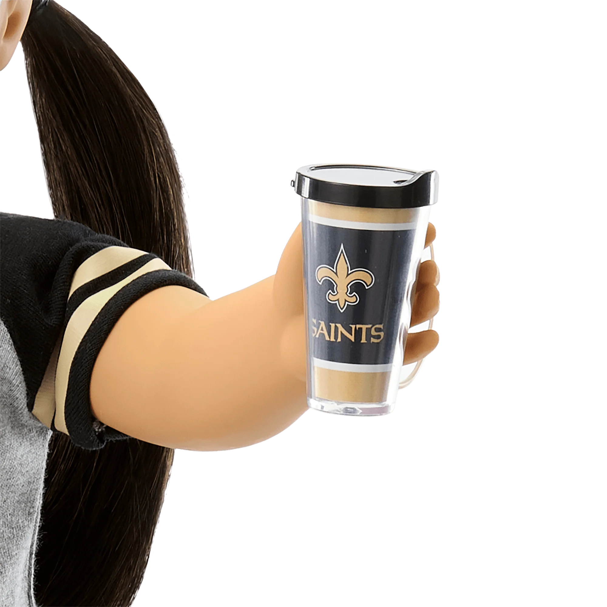 American Girl® x NFL New Orleans Saints Fan Outfit & Accessories for 18-inch Dolls 7 American Girl® x NFL New Orleans Saints Fan Outfit & Accessories for 18-inch Dolls