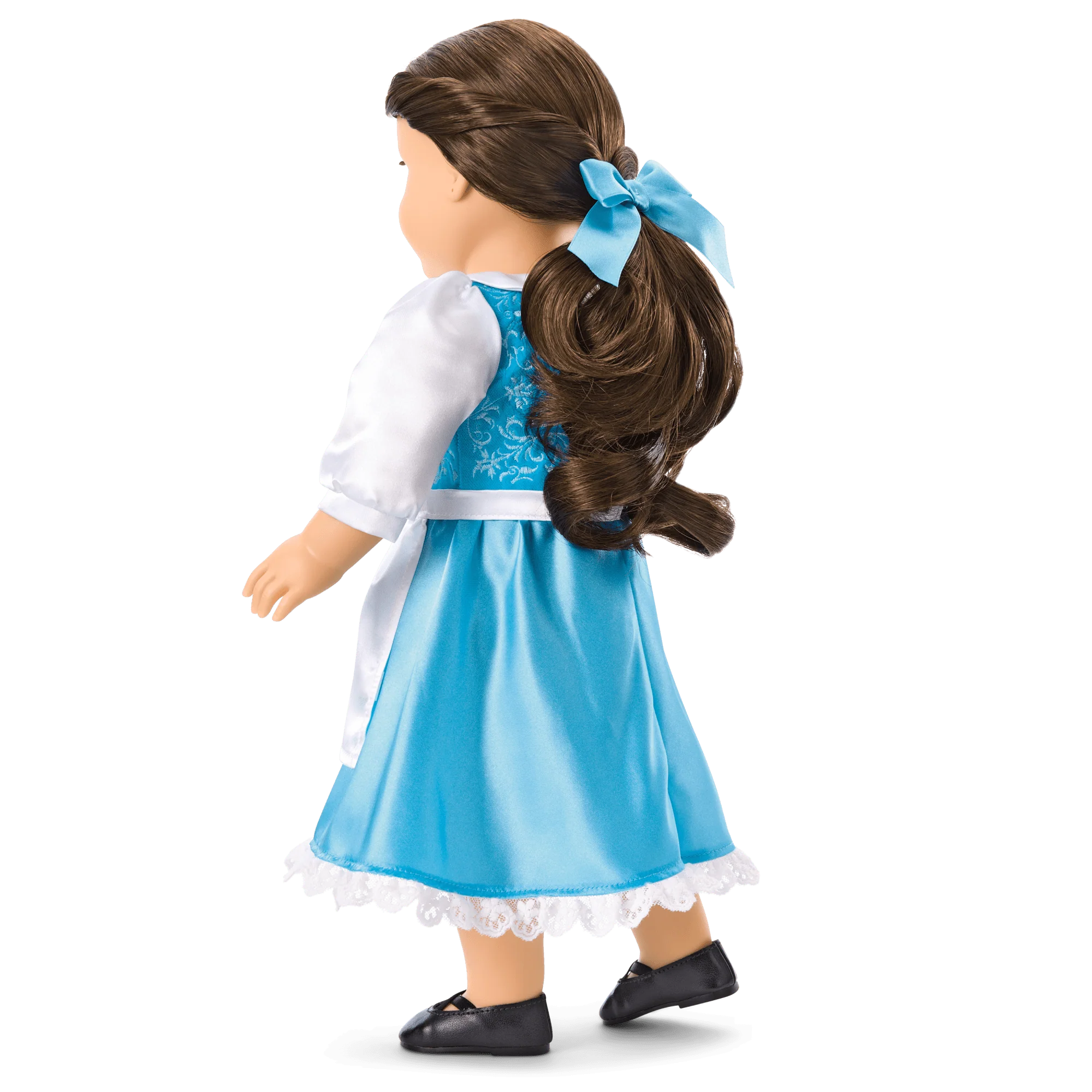 American Girl® Disney Princess Belle Blue Dress, Mrs. Potts, Chip & Accessories for 18-inch Dolls 3 American Girl® Disney Princess Belle Blue Dress, Mrs. Potts, Chip & Accessories for 18-inch Dolls