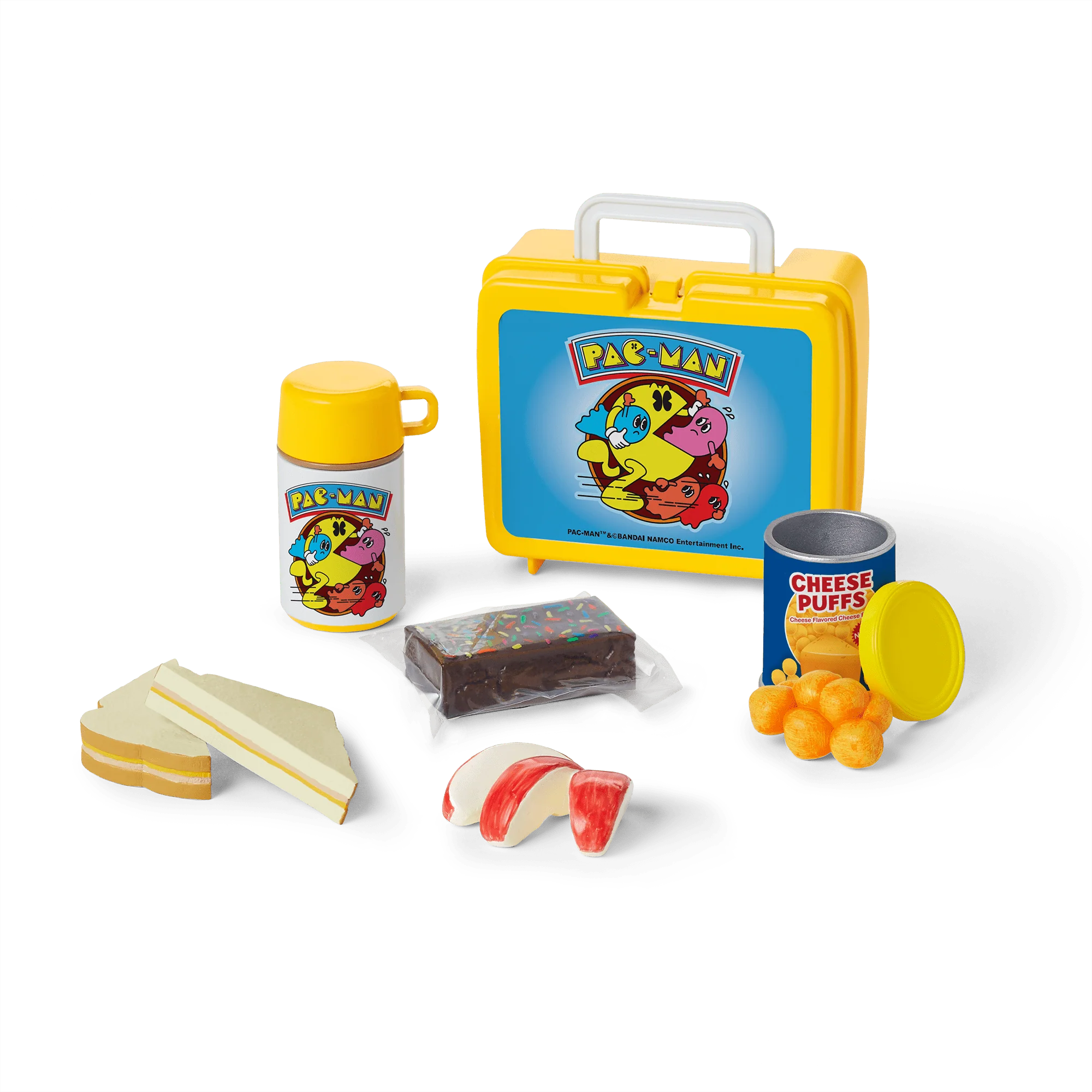 Courtney's™ PAC-MAN™ Lunch Set for 18-inch Dolls (Historical Characters)