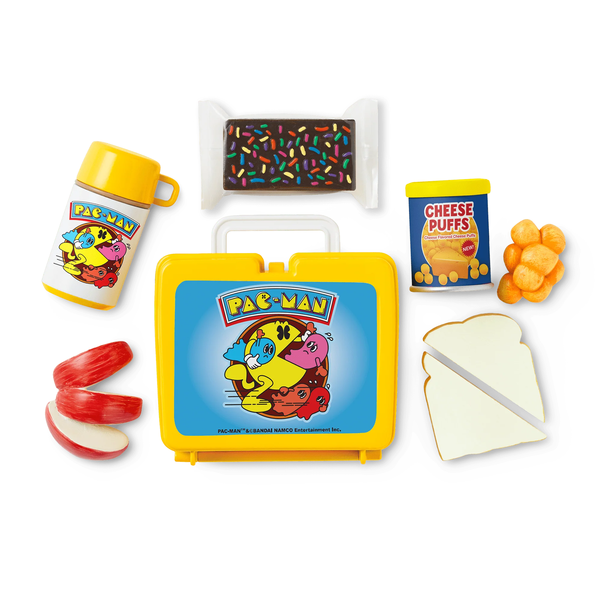 Courtney's™ PAC-MAN™ Lunch Set for 18-inch Dolls (Historical Characters) 4 Courtney's™ PAC-MAN™ Lunch Set for 18-inch Dolls (Historical Characters)