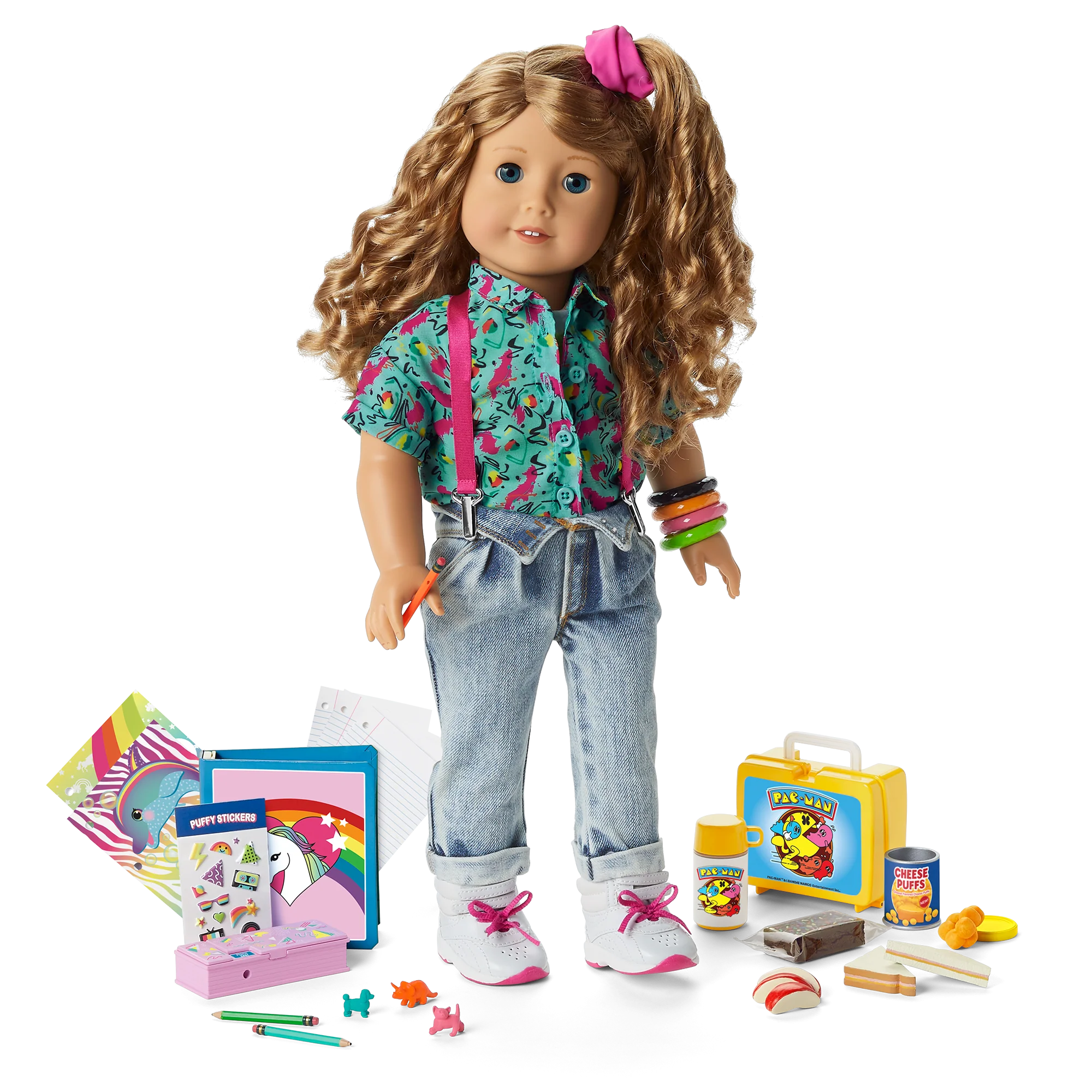 Courtney's™ PAC-MAN™ Lunch Set for 18-inch Dolls (Historical Characters) 5 Courtney's™ PAC-MAN™ Lunch Set for 18-inch Dolls (Historical Characters)