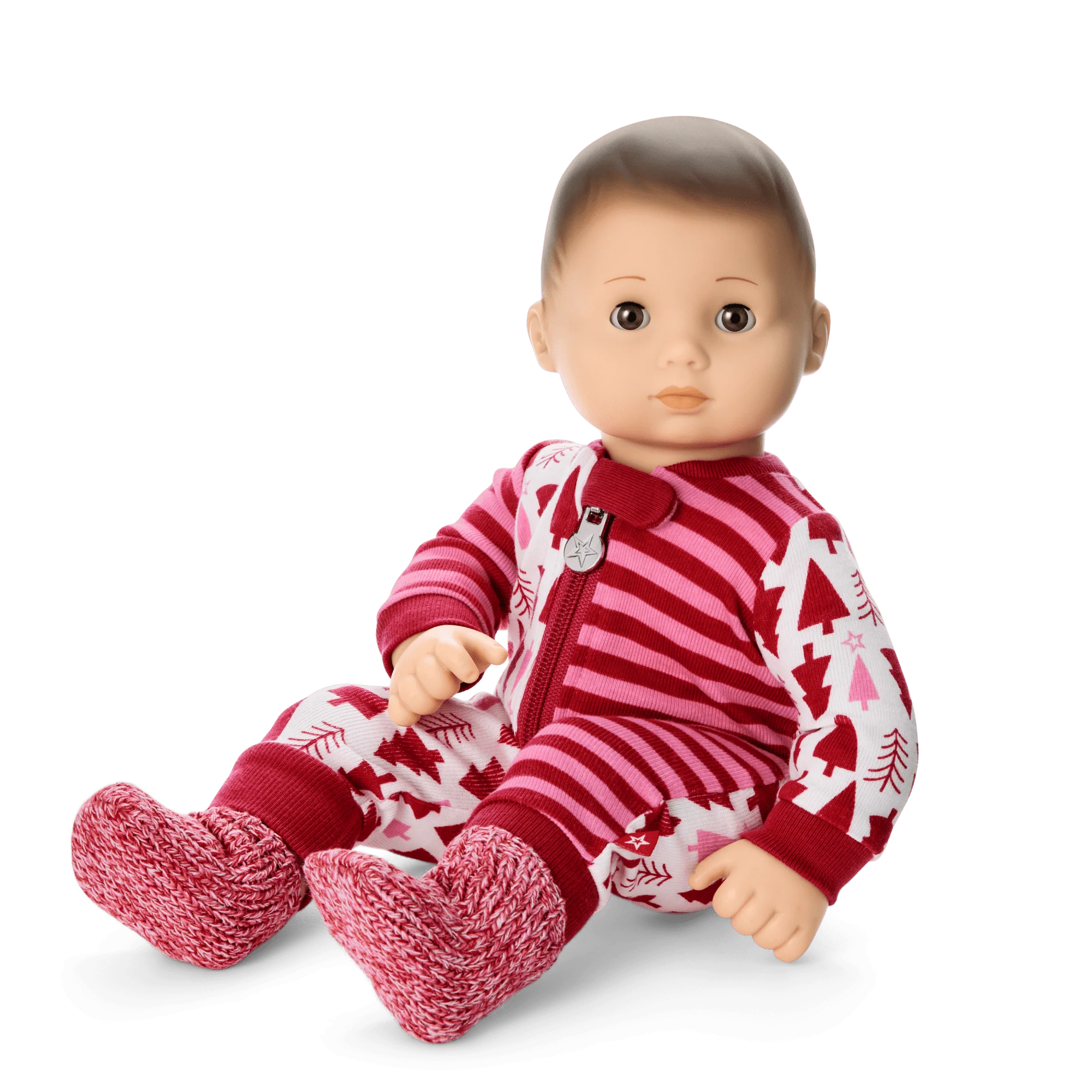 American Girl® x Hanna Andersson Holiday Treetops Pajamas for Little Girls & Bitty Baby® Dolls
