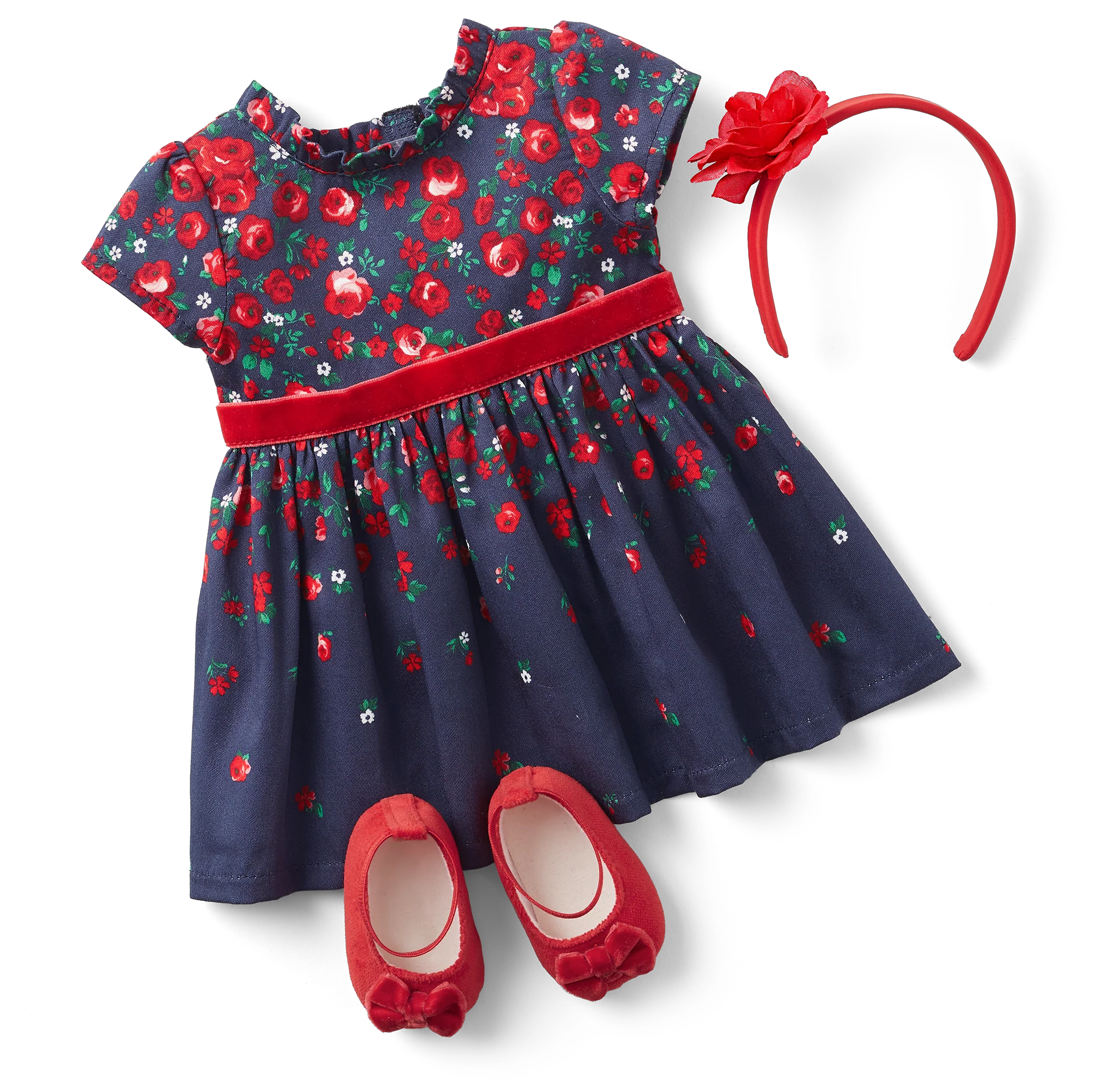 American Girl® x Janie and Jack Wrapped in Roses Party Dress for Bitty Baby® Dolls