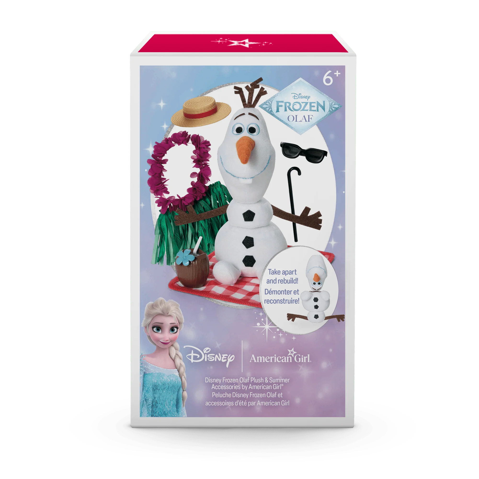 Disney Frozen Olaf Plush & Summer Accessories by American Girl® 12 Disney Frozen Olaf Plush & Summer Accessories by American Girl®