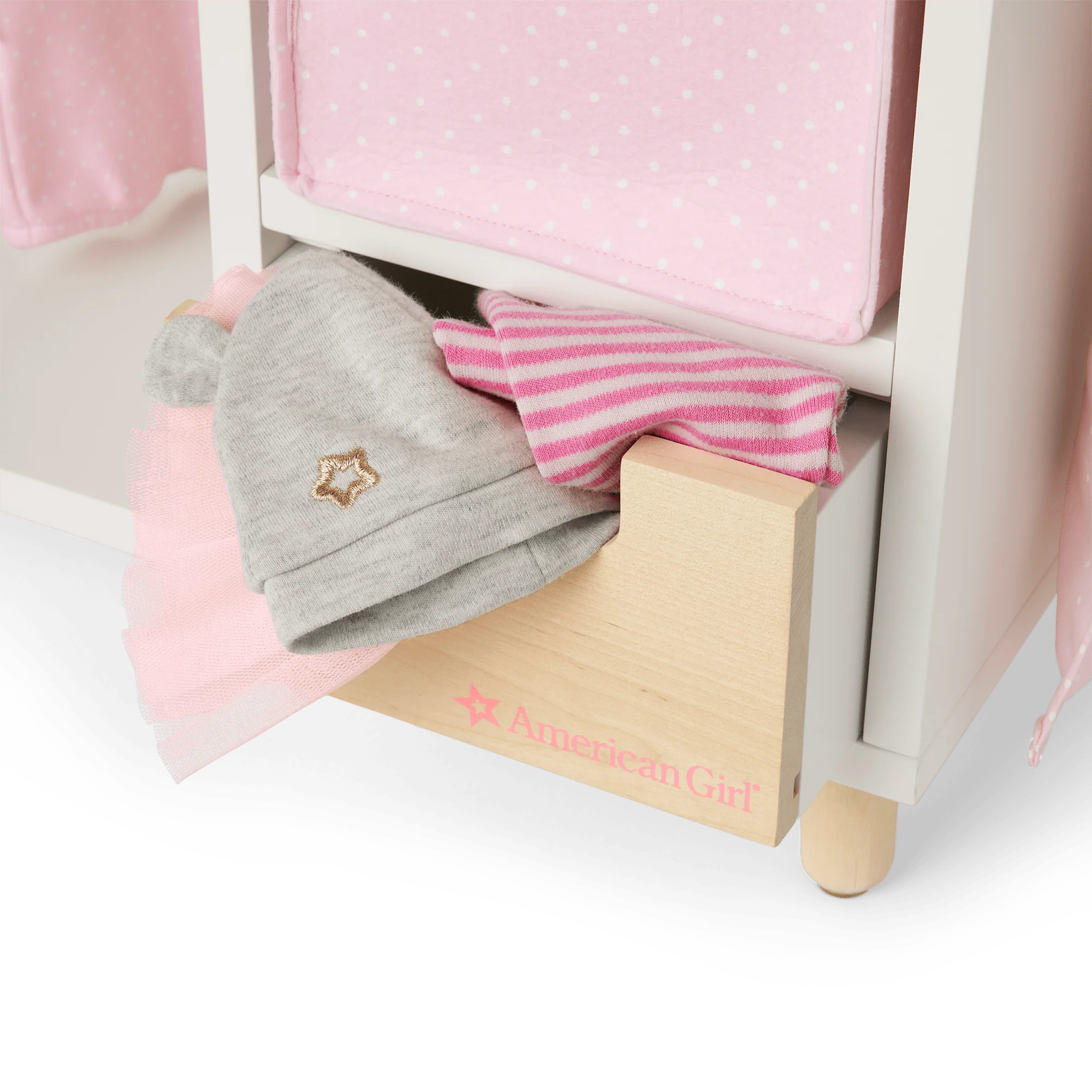 Dots & Blooms Changing Table with Storage 4 Dots & Blooms Changing Table with Storage