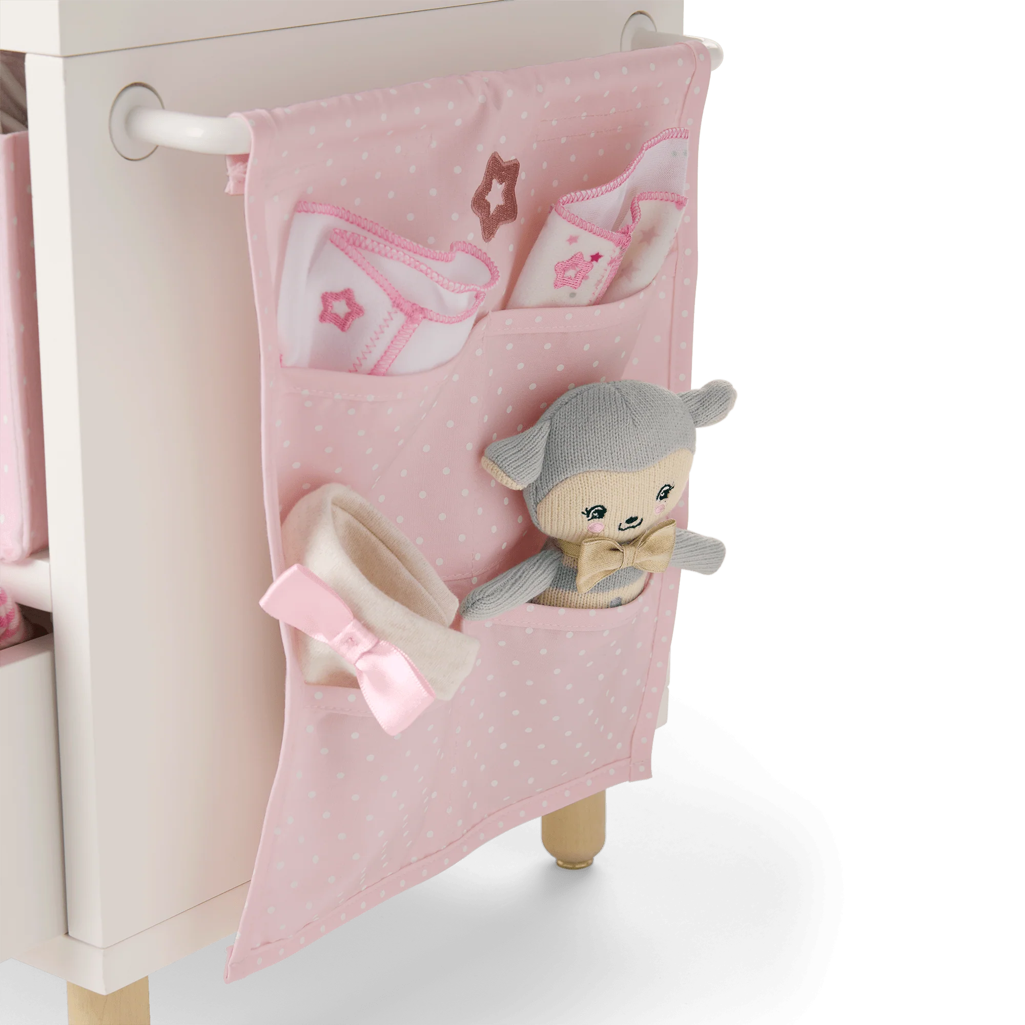 Dots & Blooms Changing Table with Storage 5 Dots & Blooms Changing Table with Storage