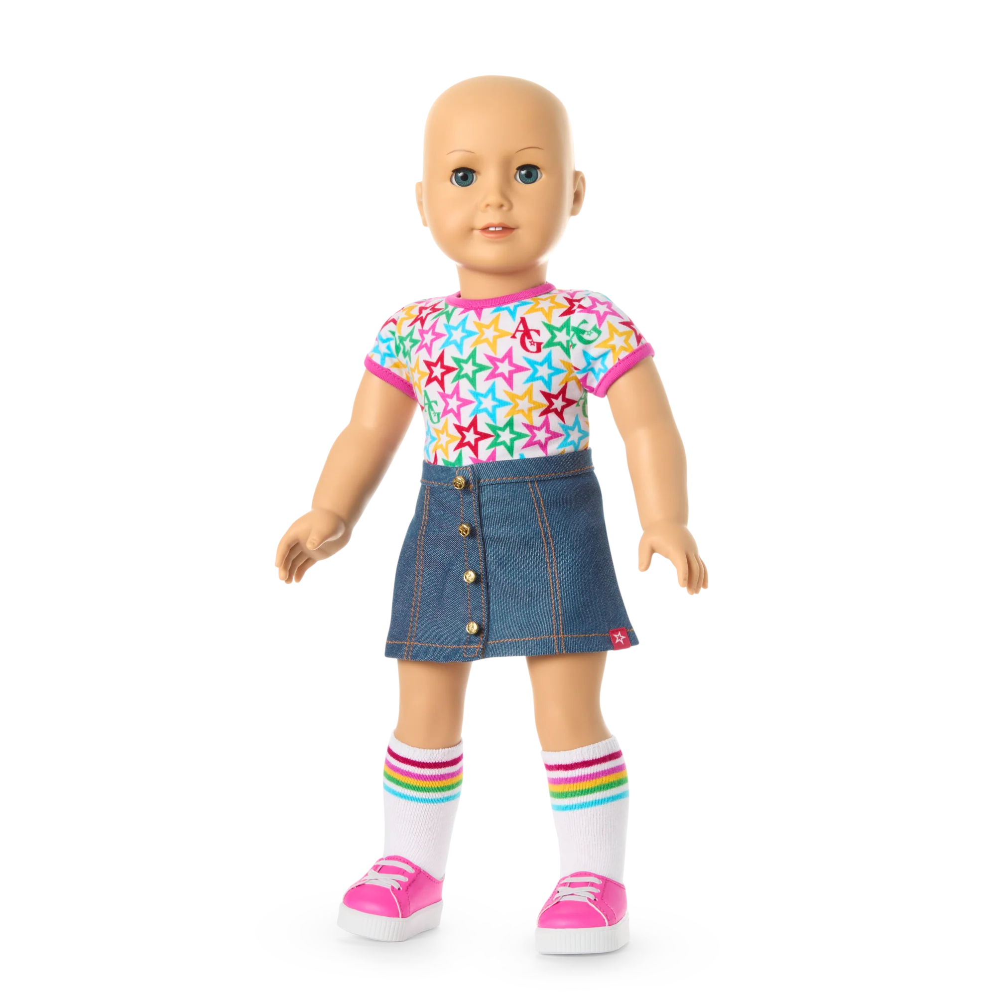 Truly Me™ 18-inch Doll #105, Puppy, Mini Backpack & Accessories AG™ Star Squad Bundle