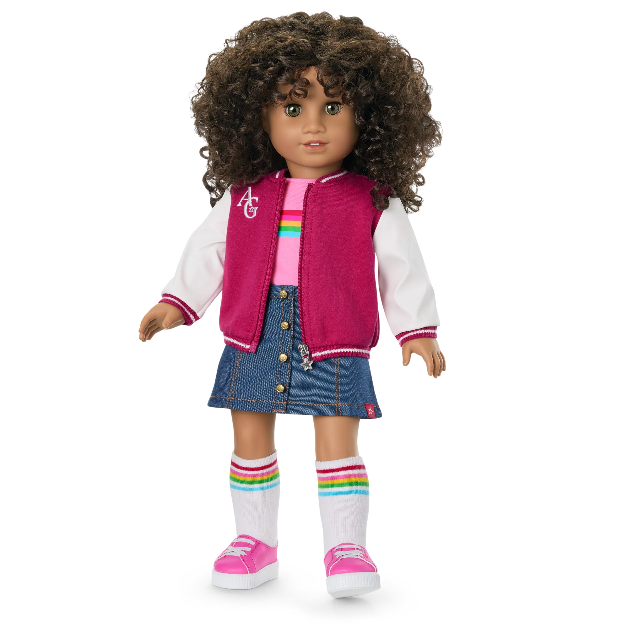Truly Me™ 18-inch Doll #132, Puppy, Mini Backpack & Accessories AG™ Star Squad Bundle