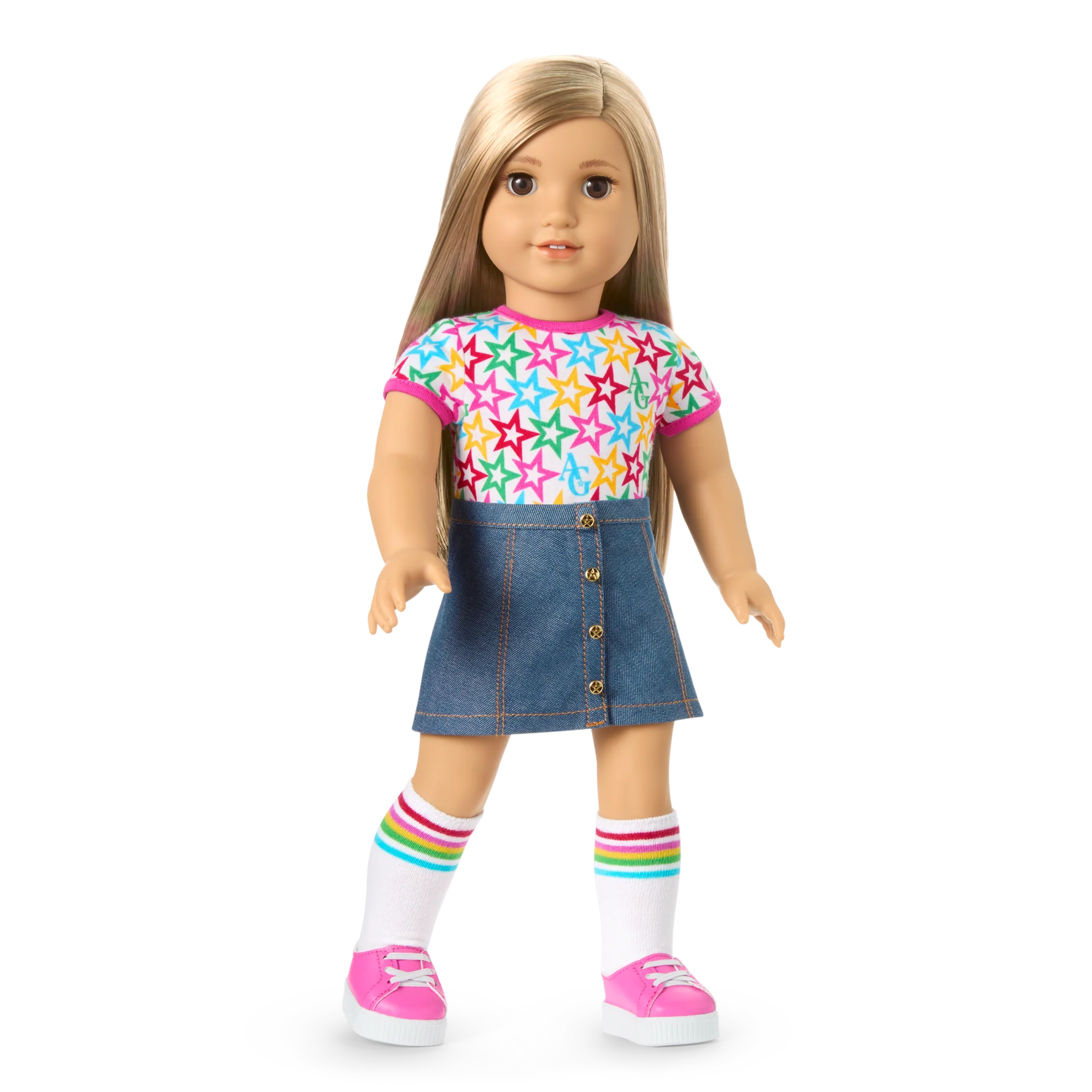 Truly Me™ 18-inch Doll #131, Puppy, Mini Backpack & Accessories AG™ Star Squad Bundle