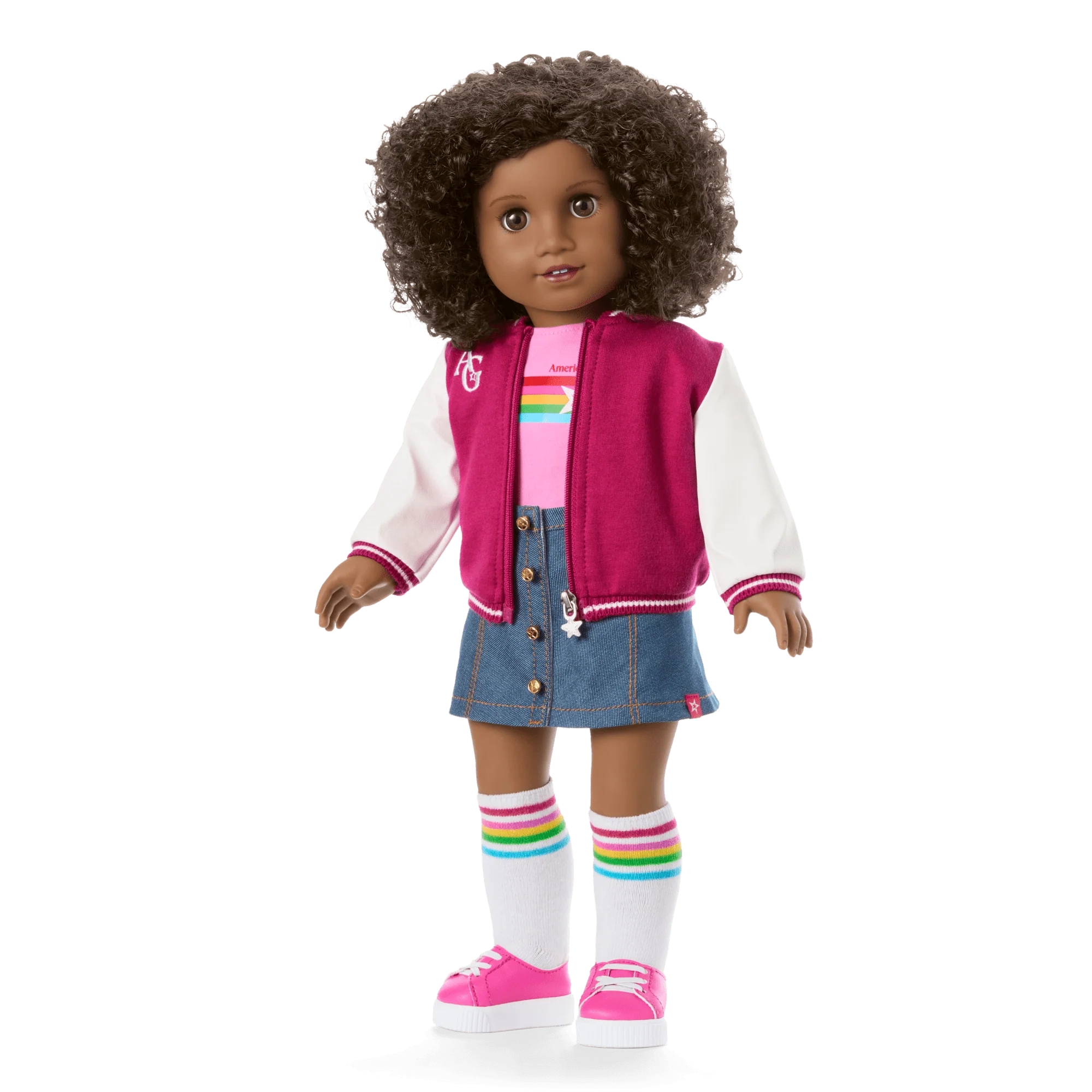 Truly Me™ 18-inch Doll #112, Puppy, Mini Backpack & Accessories AG™ Star Squad Bundle