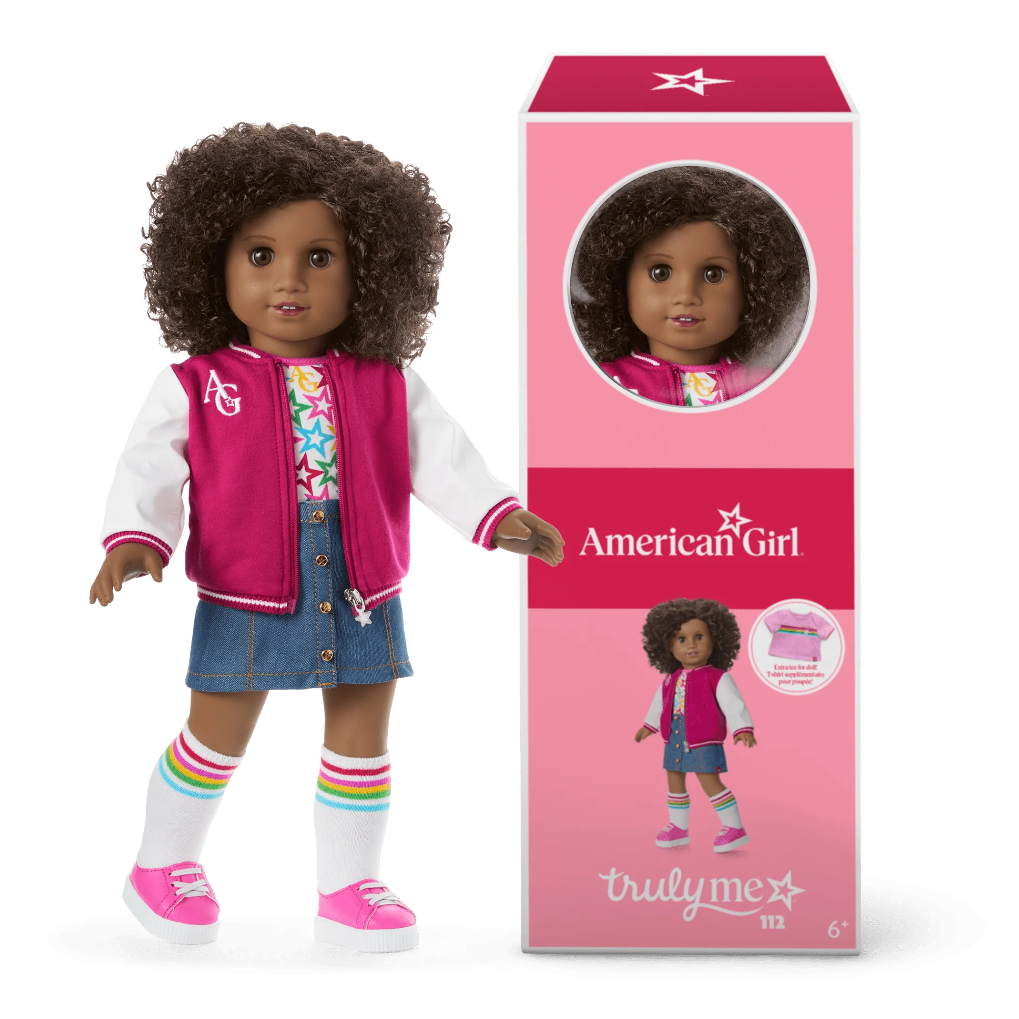 Truly Me™ 18-inch Doll #112, Puppy, Mini Backpack & Accessories AG™ Star Squad Bundle
