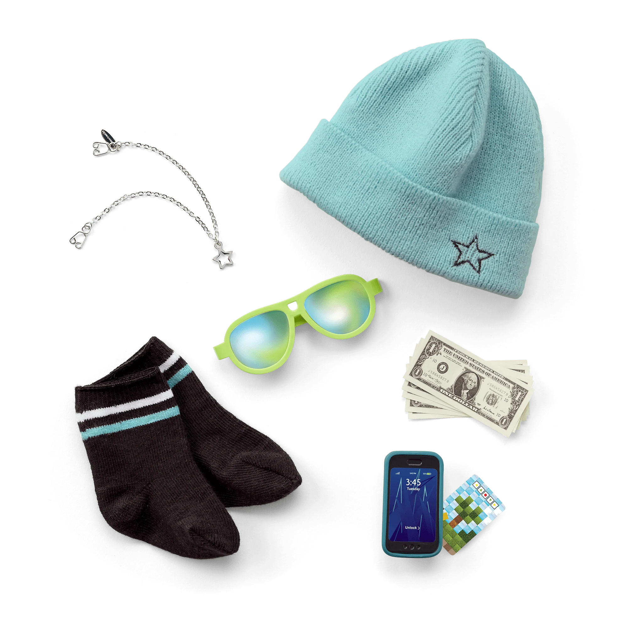 Truly Me™ Doll #91 in Girly Graffiti + Chic & Stylish Accessories