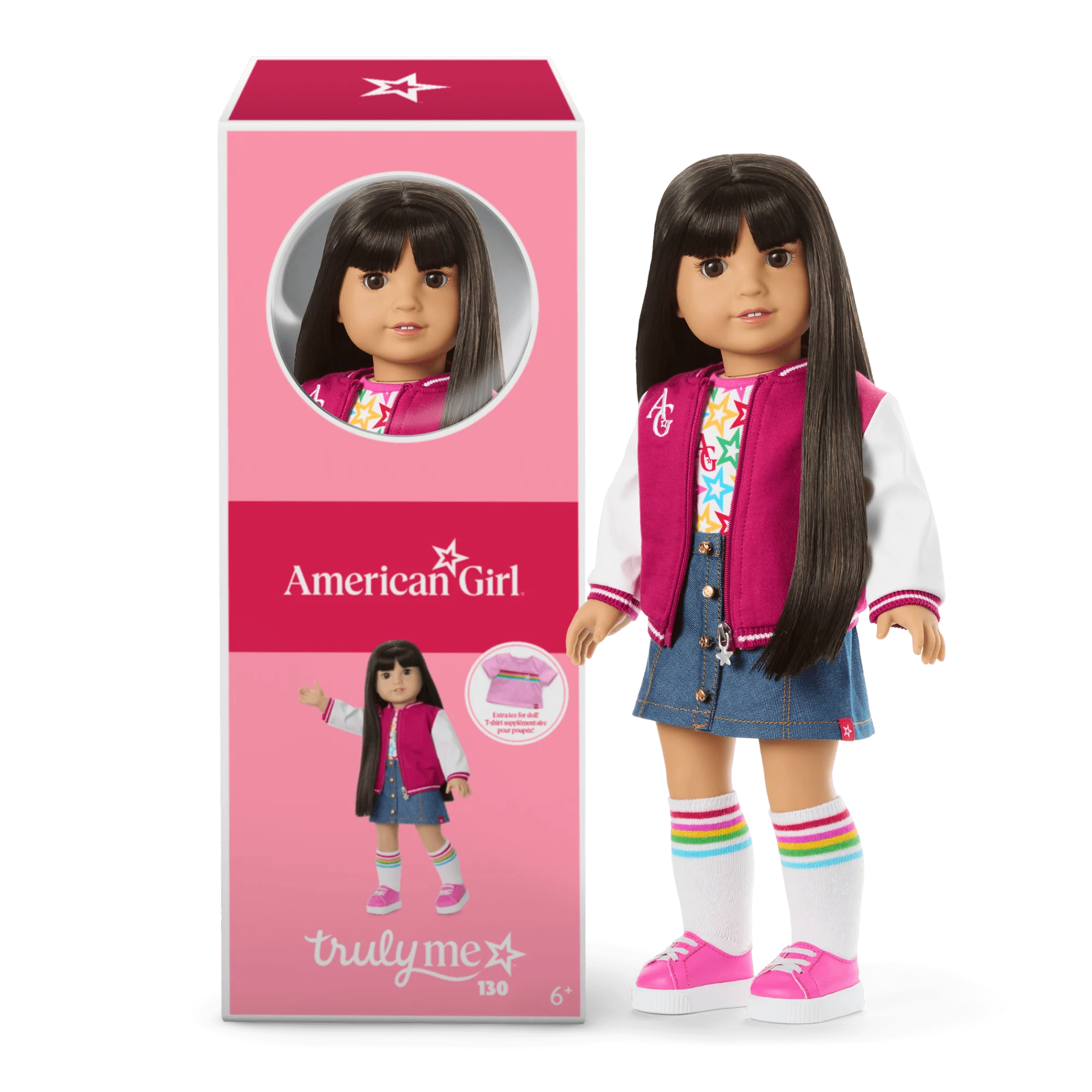 Truly Me™ 18-inch Doll #130, Puppy, Mini Backpack & Accessories AG™ Star Squad Bundle
