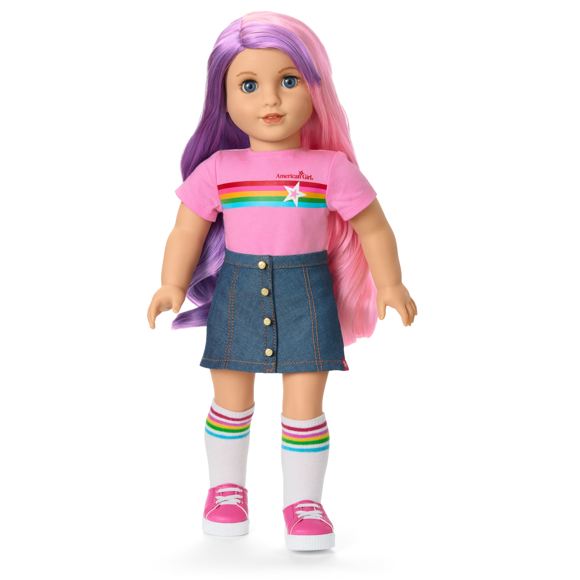 Truly Me™ 18-inch Doll #116, Puppy, Mini Backpack & Accessories AG™ Star Squad Bundle