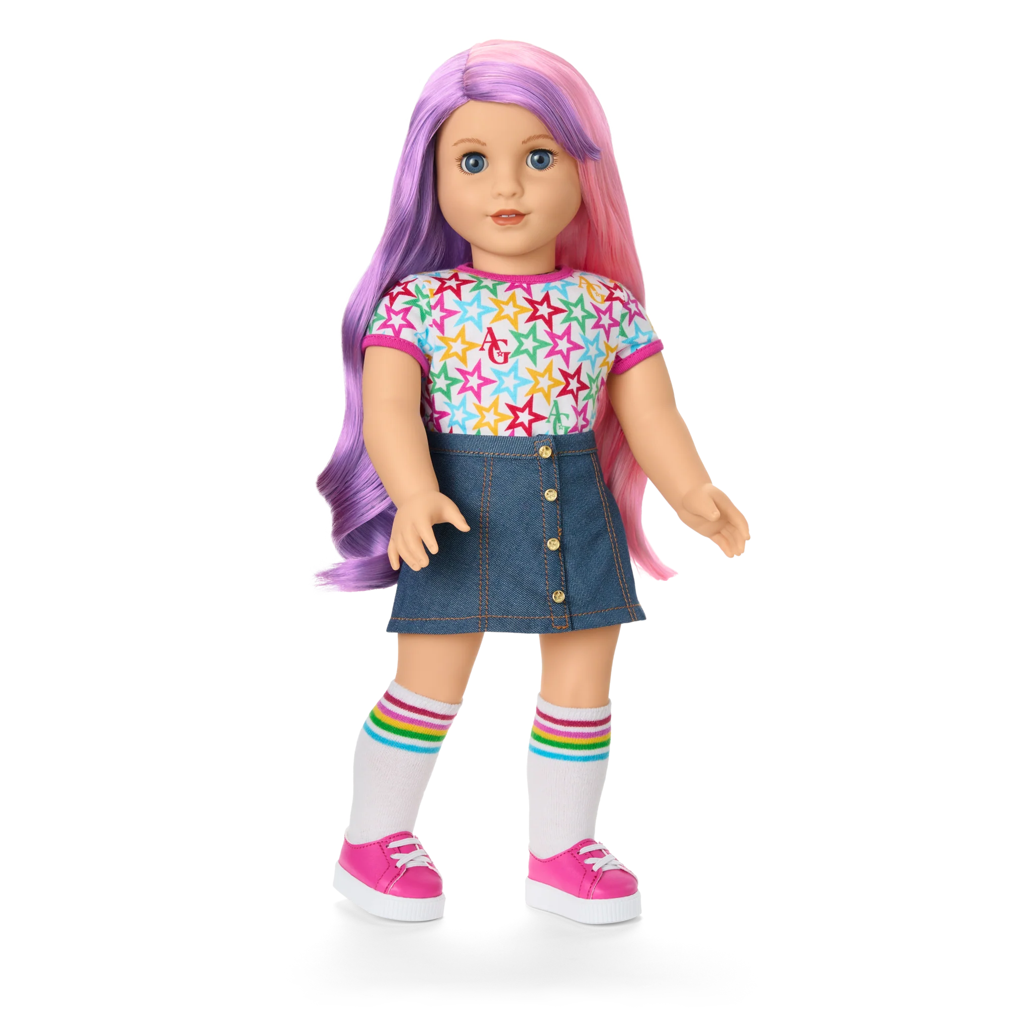Truly Me™ 18-inch Doll #116, Puppy, Mini Backpack & Accessories AG™ Star Squad Bundle