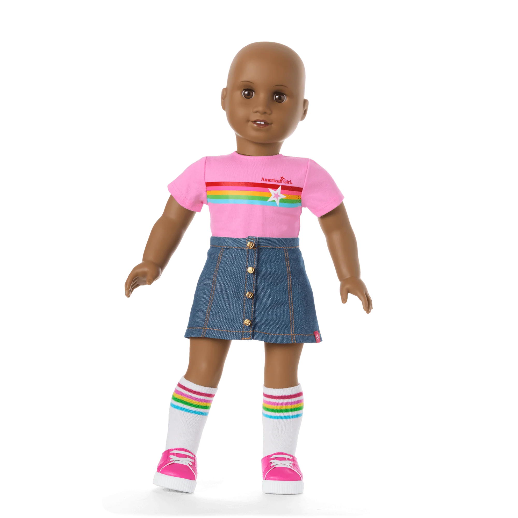 Truly Me™ 18-inch Doll #114, Puppy, Mini Backpack & Accessories AG™ Star Squad Bundle